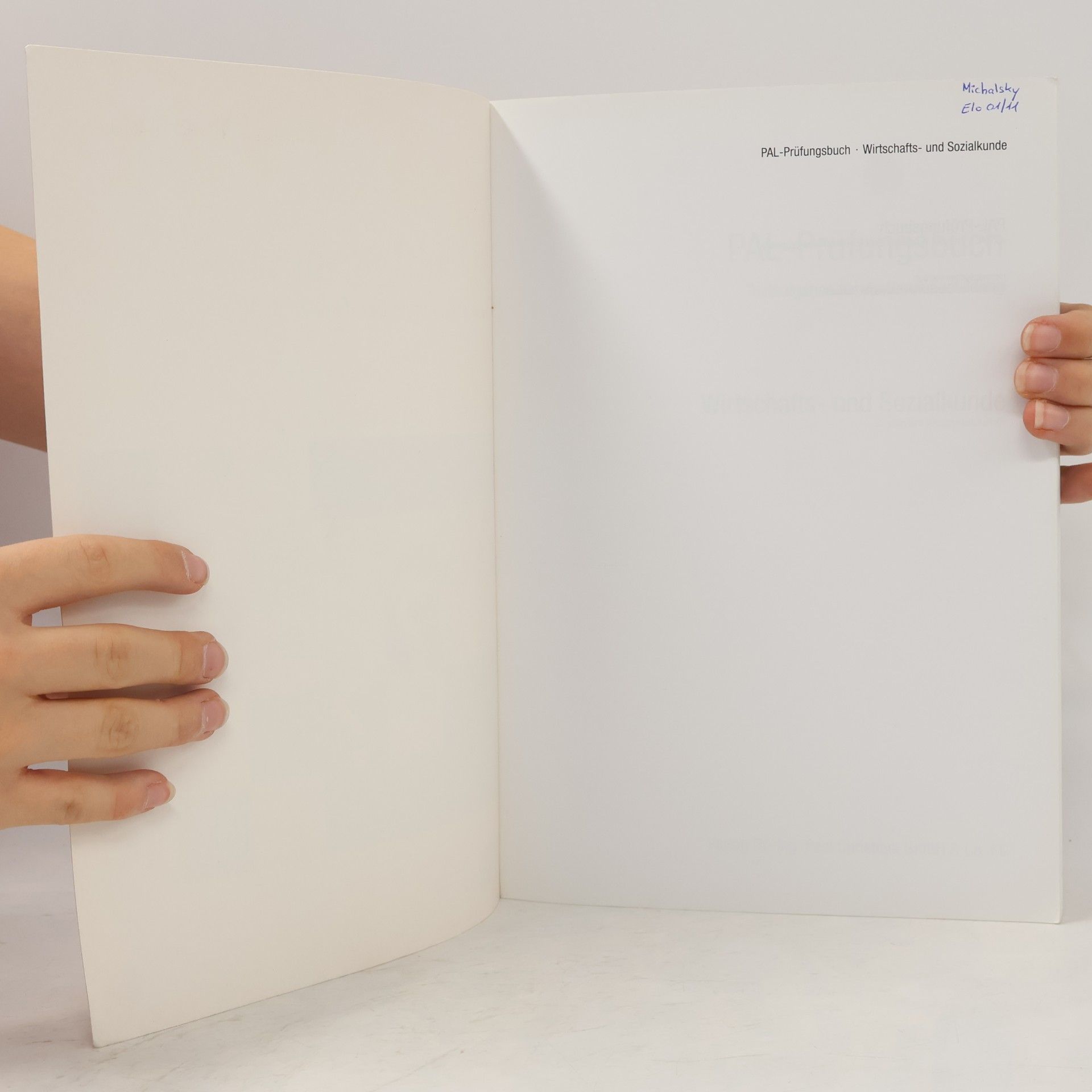 PAL-Prüfungsbuch Wirtschaft- und Sozialkunde