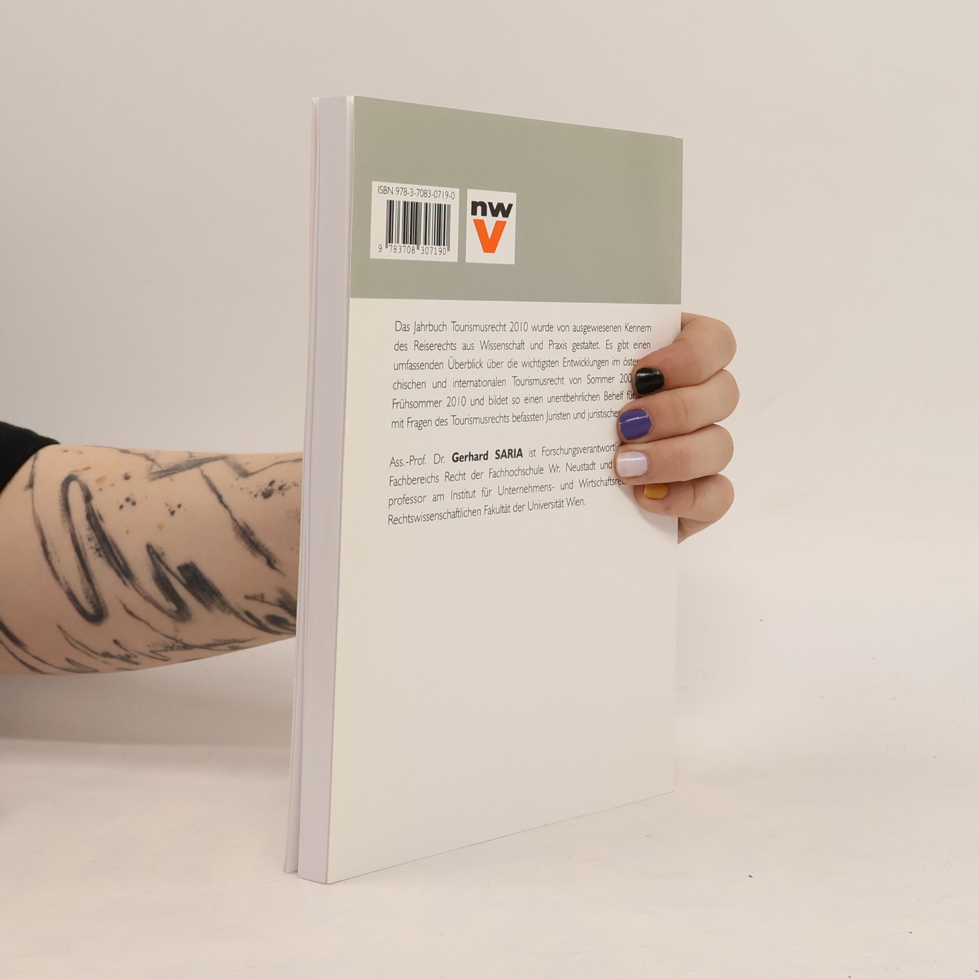 Gerhard Saria Jahrbuch - 2010: Tourismusrecht