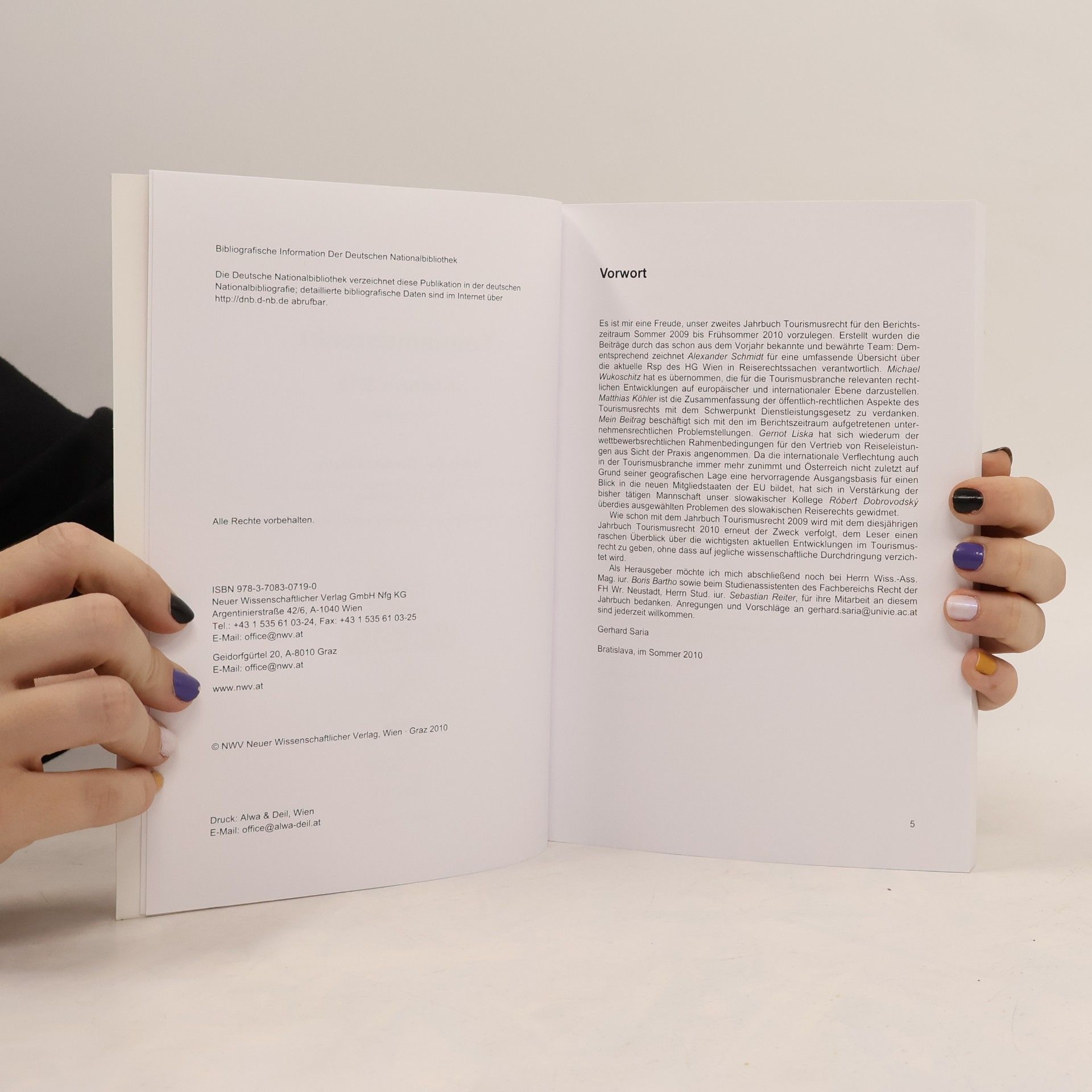 Gerhard Saria Jahrbuch - 2010: Tourismusrecht