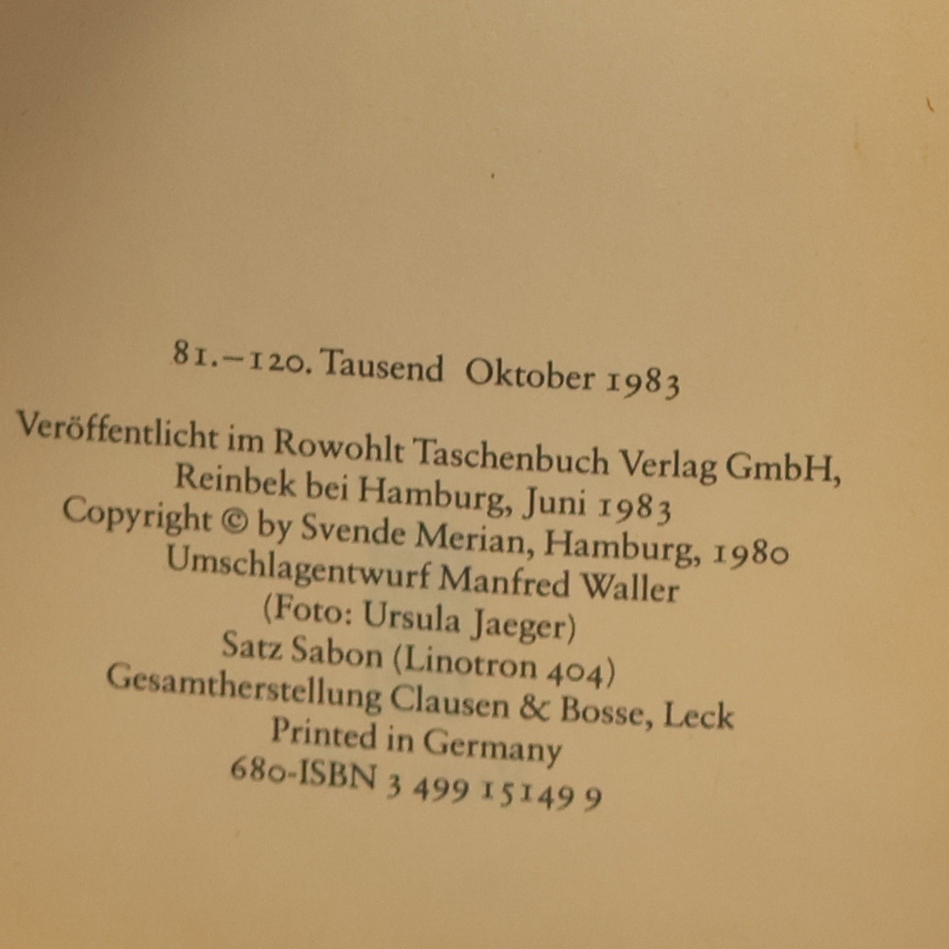 Svende Merian Der Tod des Märchenprinzen