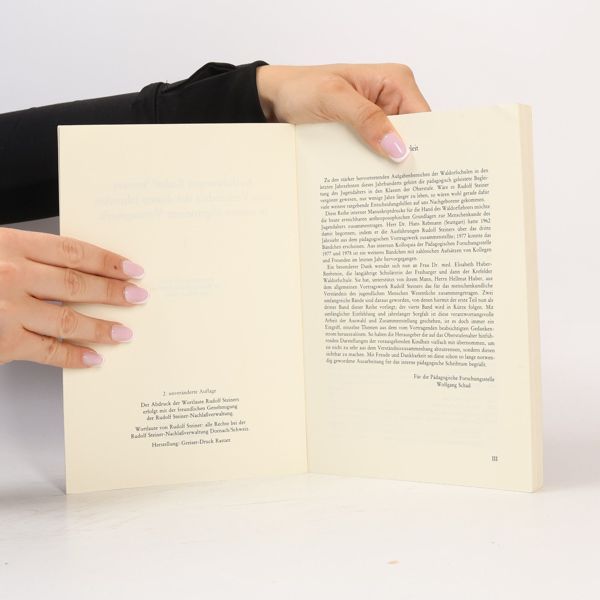 kolektiv Ausführungen Rudolf Steiner's zum Verständnis des dritten Jahrsiebts I