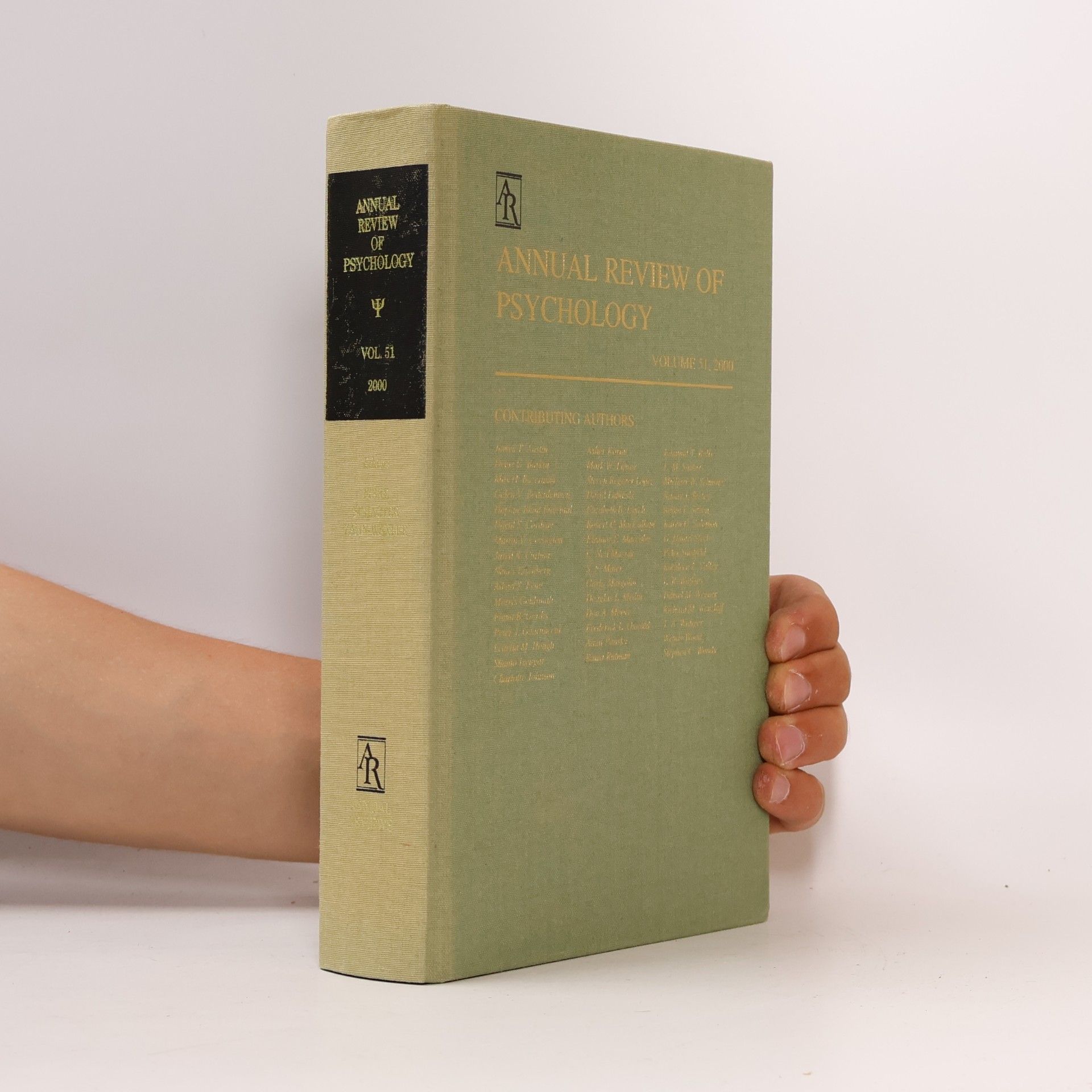 Janet T. Spence Annual Review of Psychology, Volume 51