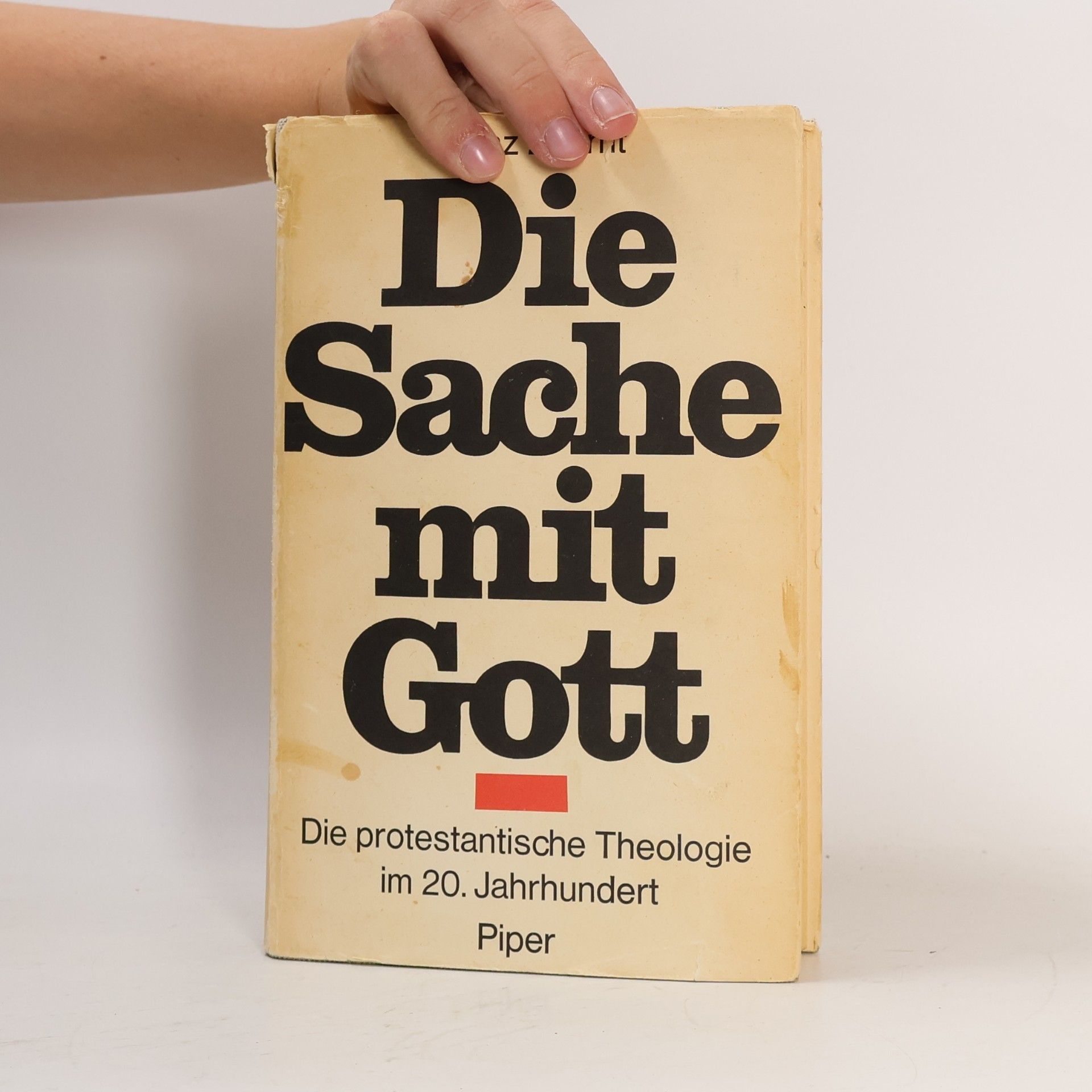 Heinz Zahrnt Die Sache mit Gott