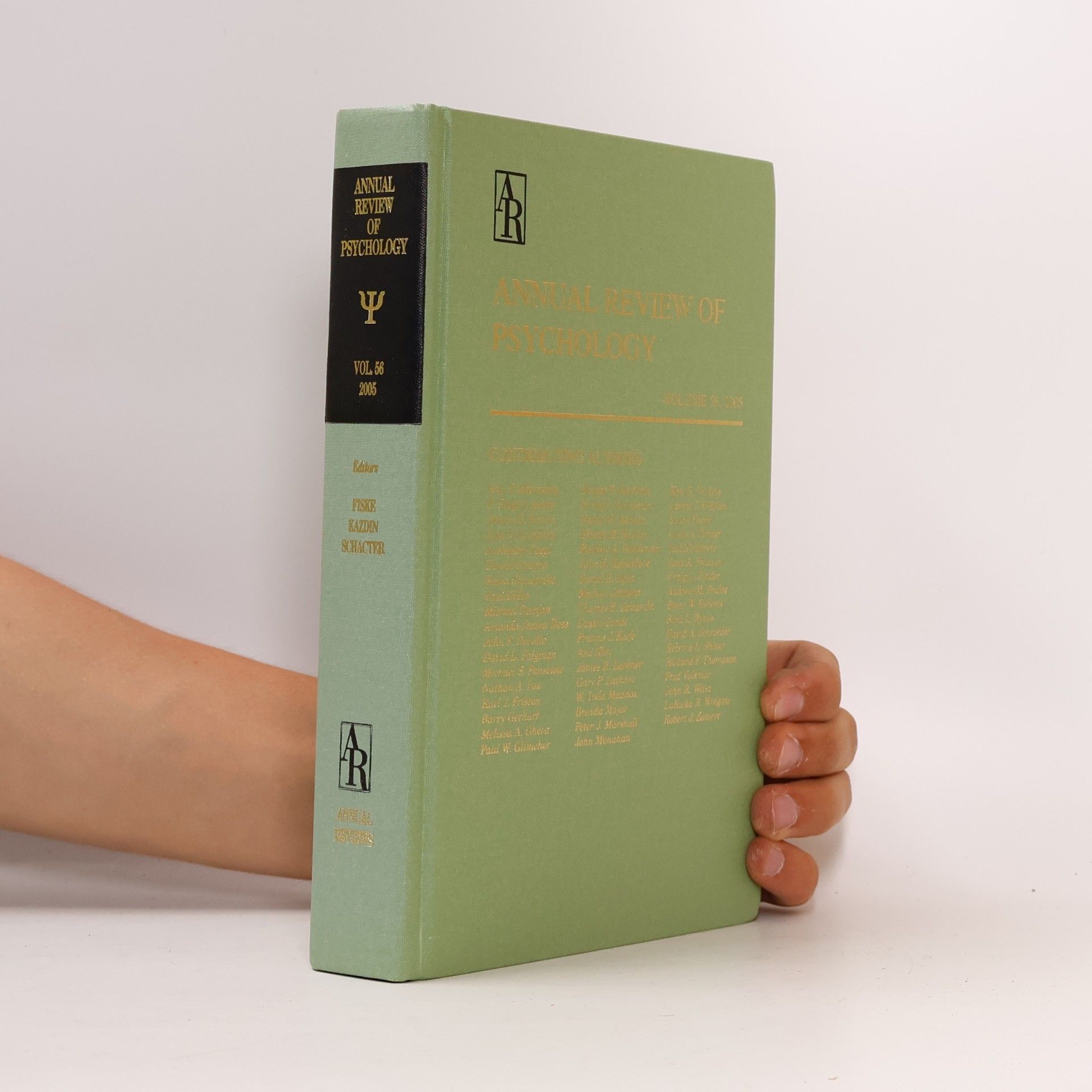 Daniel Schacter Annual Review of Psychology, Volume 56 With Online
