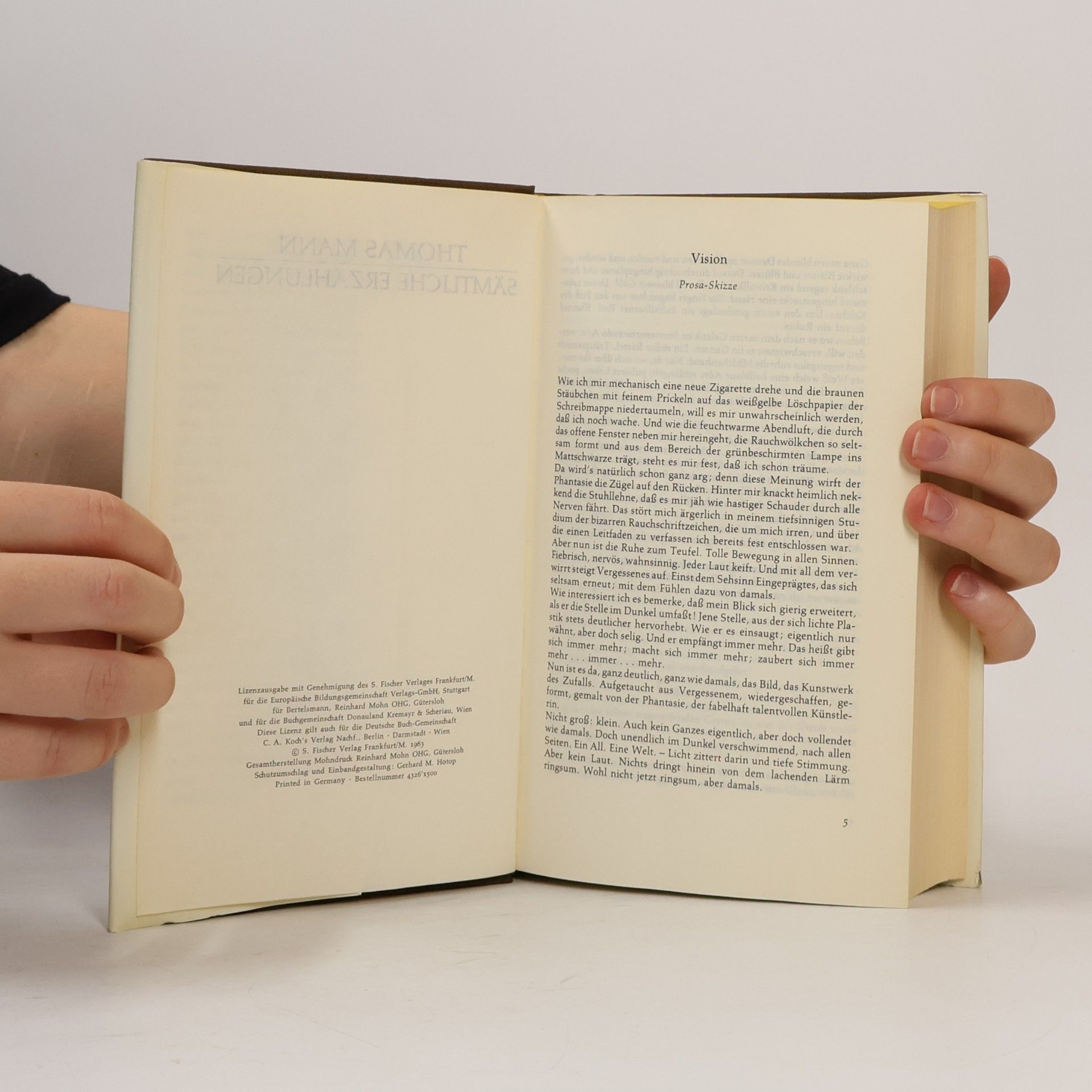 Thomas Mann Sämtliche Erzählungen