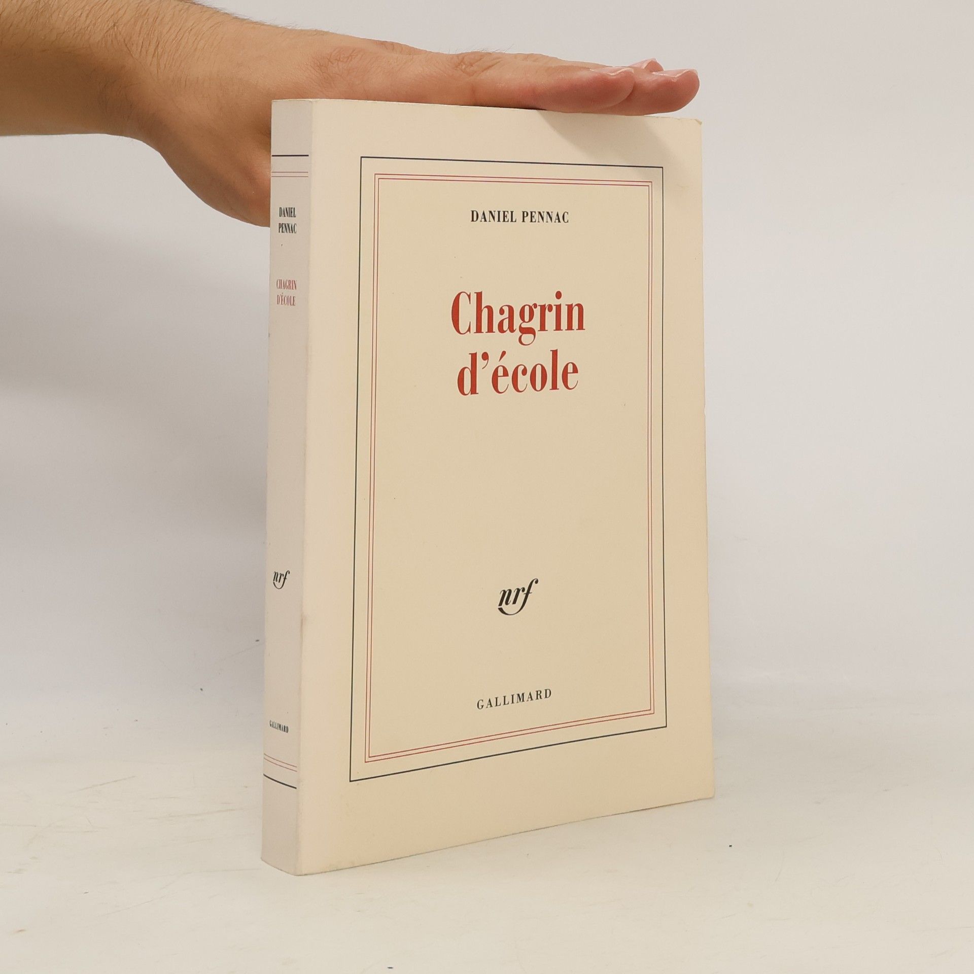 Daniel Pennac Chagrin d'école