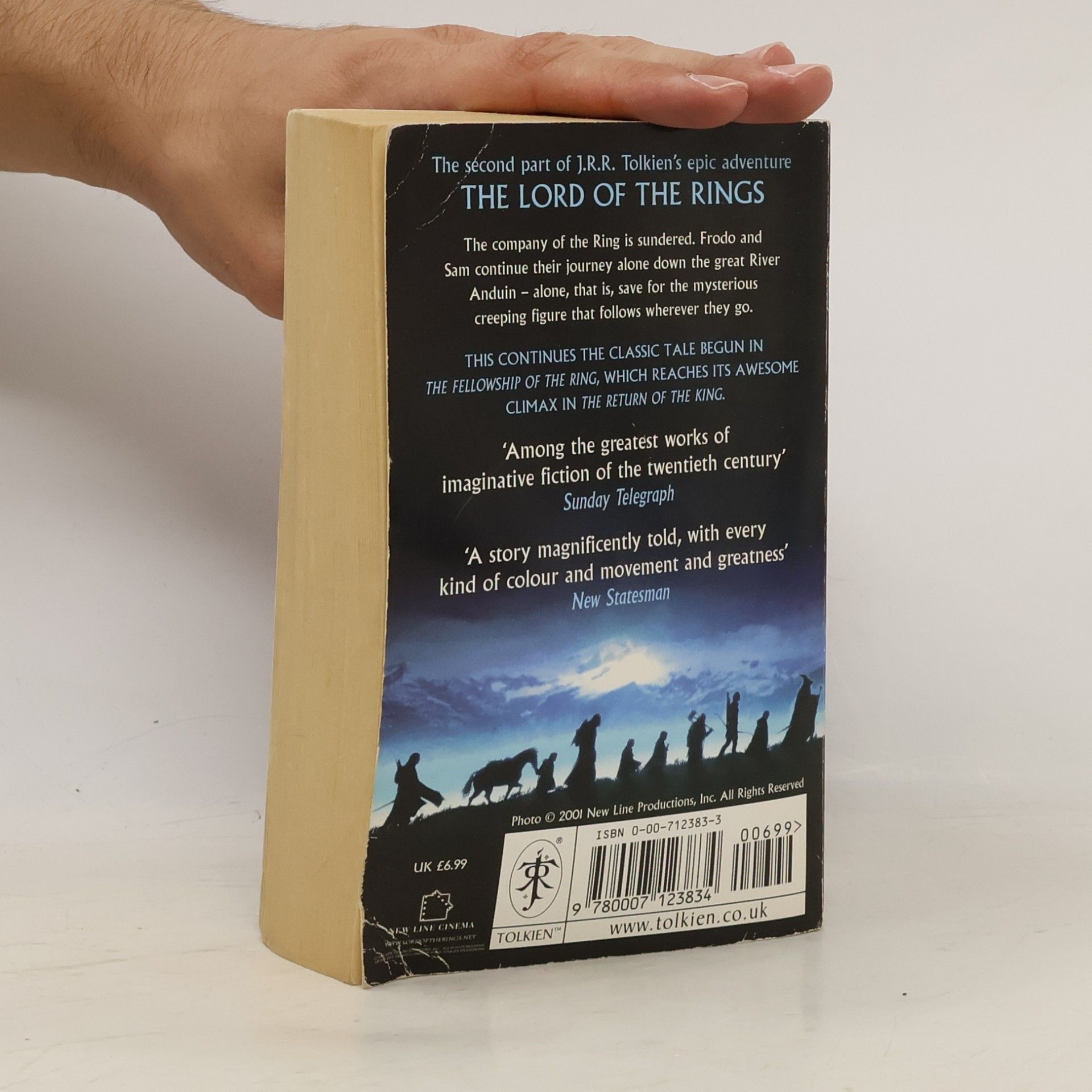 John Ronald Reuel Tolkien The Lord of the Rings: The Two Towers