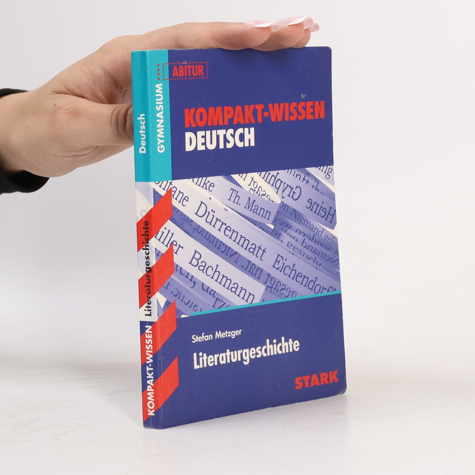 Stefan Metzger Literaturgeschichte