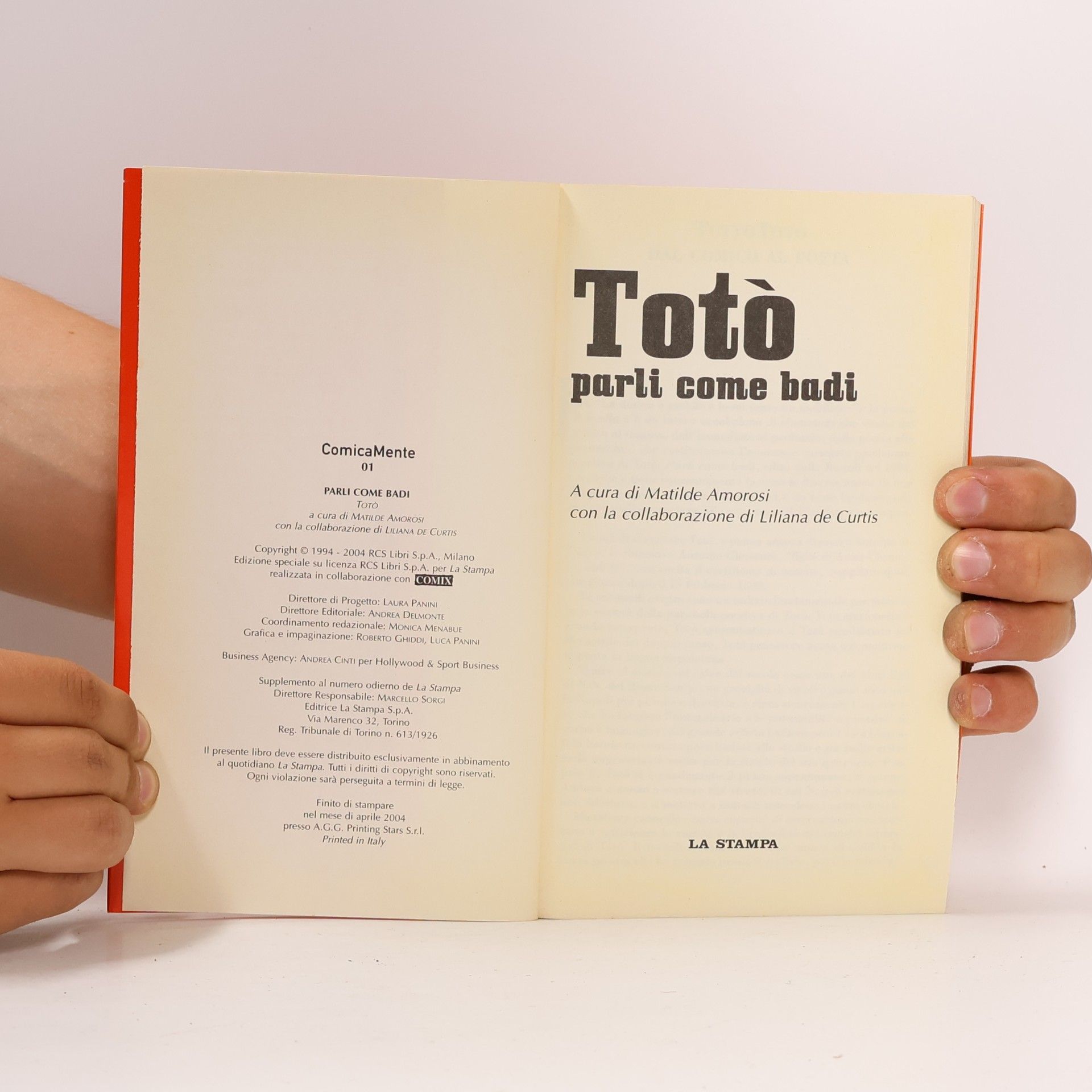 Autores varios Totó parli some badi 1.