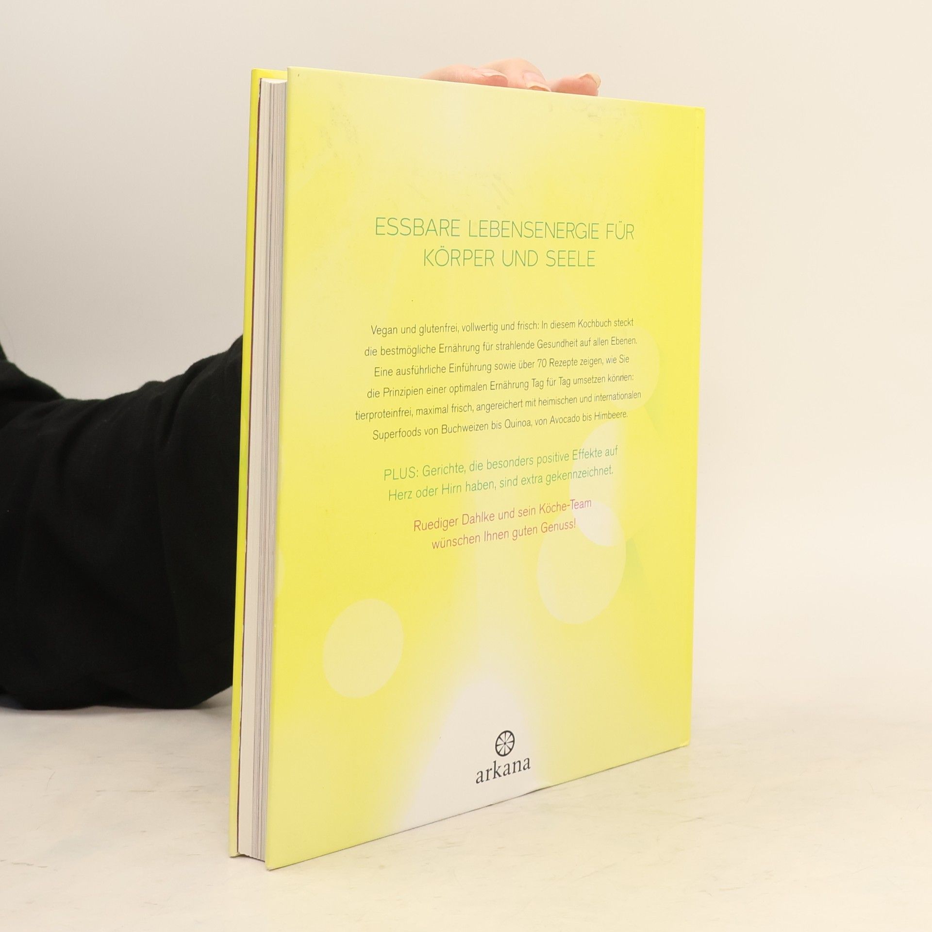 Ruediger Dahlke Das Lebens-Energie Kochbuch