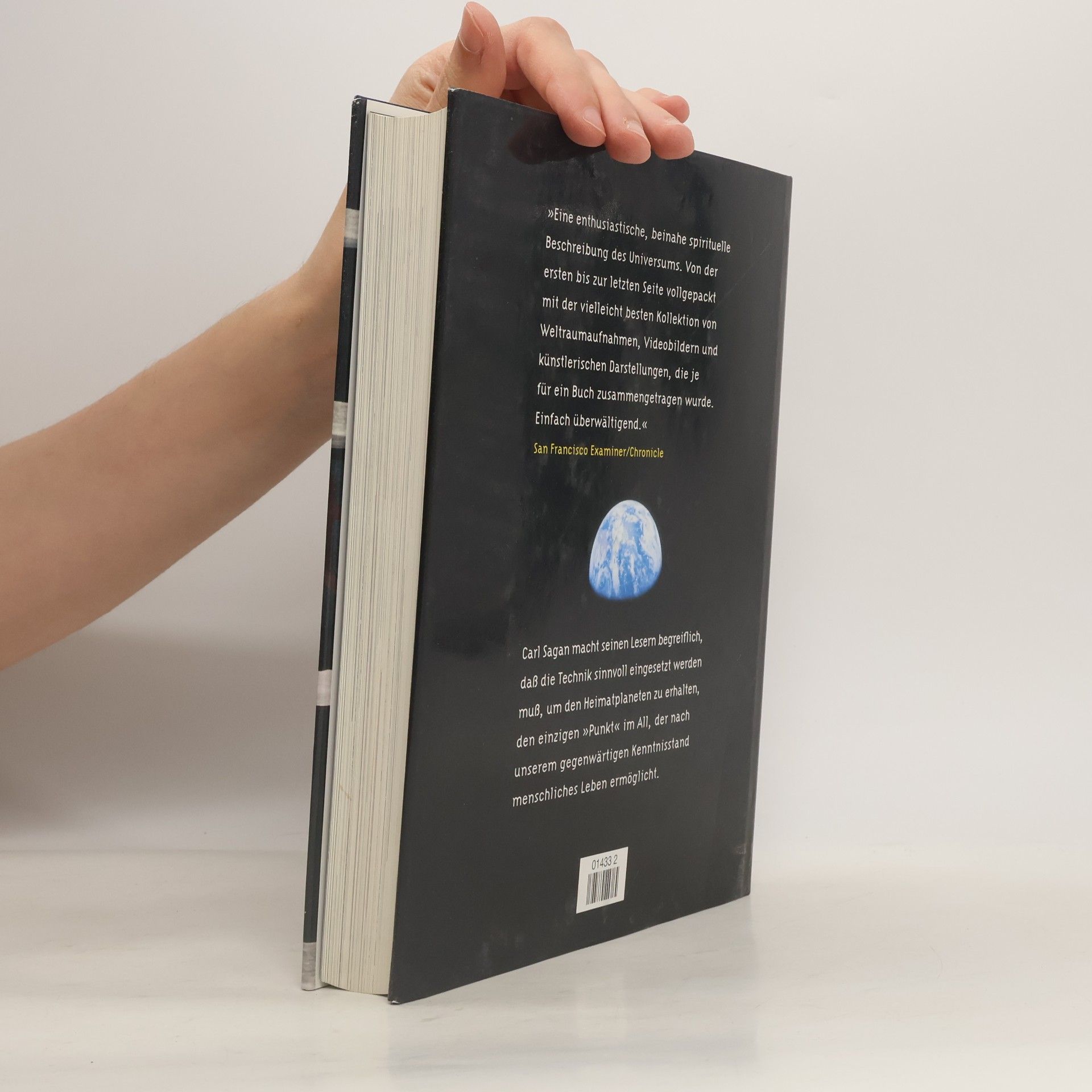 Carl Sagan Blauer Punkt im All