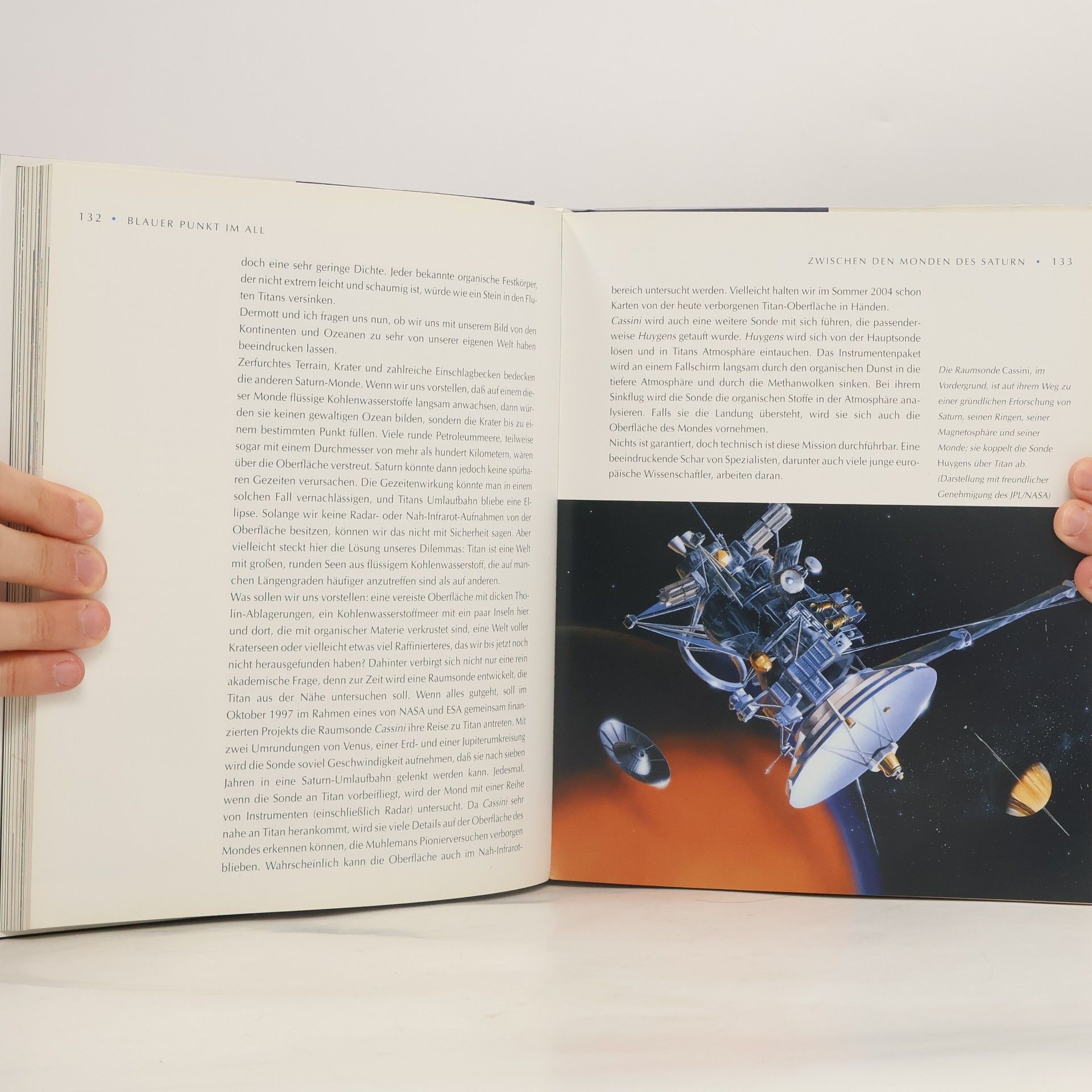 Carl Sagan Blauer Punkt im All