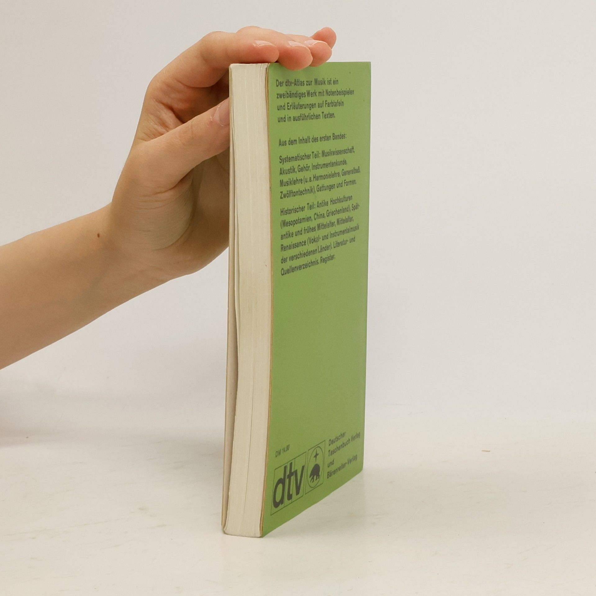 Various authors DTV-Atlas zur Musik 1