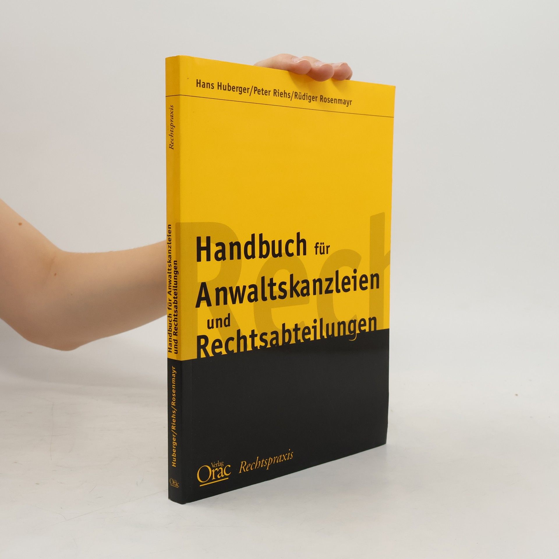 Rüdiger Rosenmayr Rechtspraxis: Handbuch für Anwaltskanzleien und Rechtsabteilungen