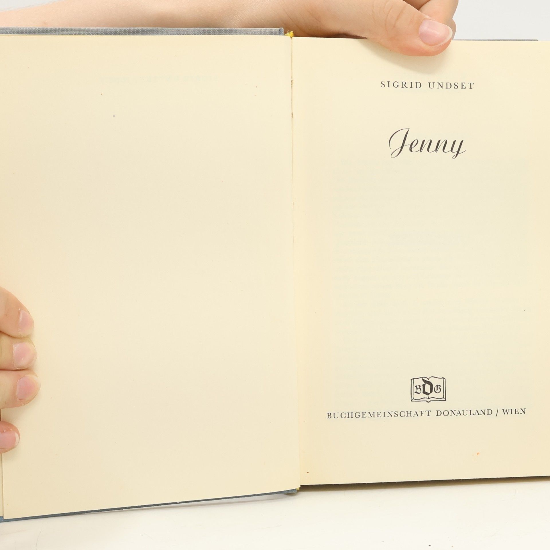 Sigrid Undset Jenny