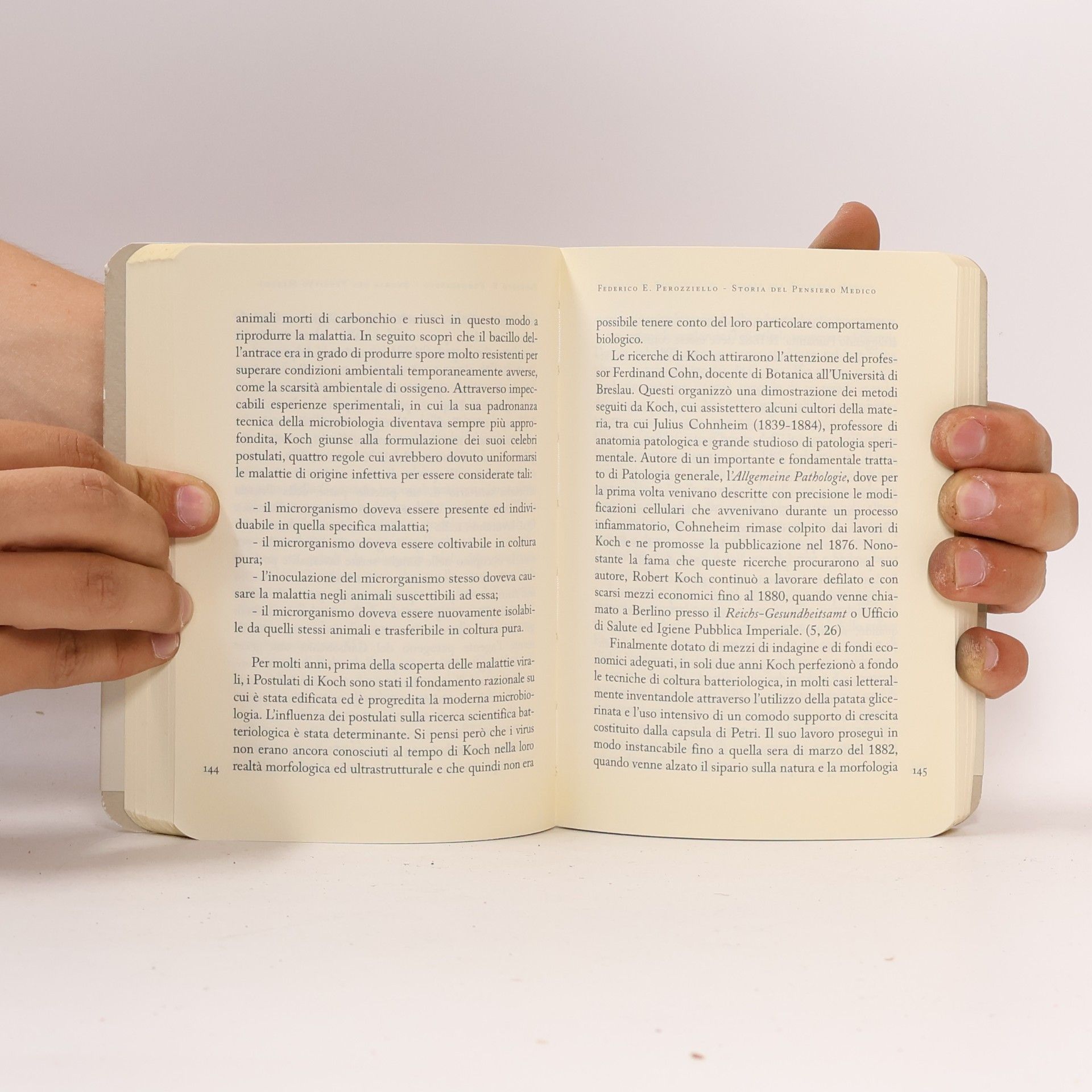 Federico E. Perozziello Explora Light: Storia del pensiero medico. Dal positivismo al circolo di Vienna. La nascita della medicina moderna (1815-1924)