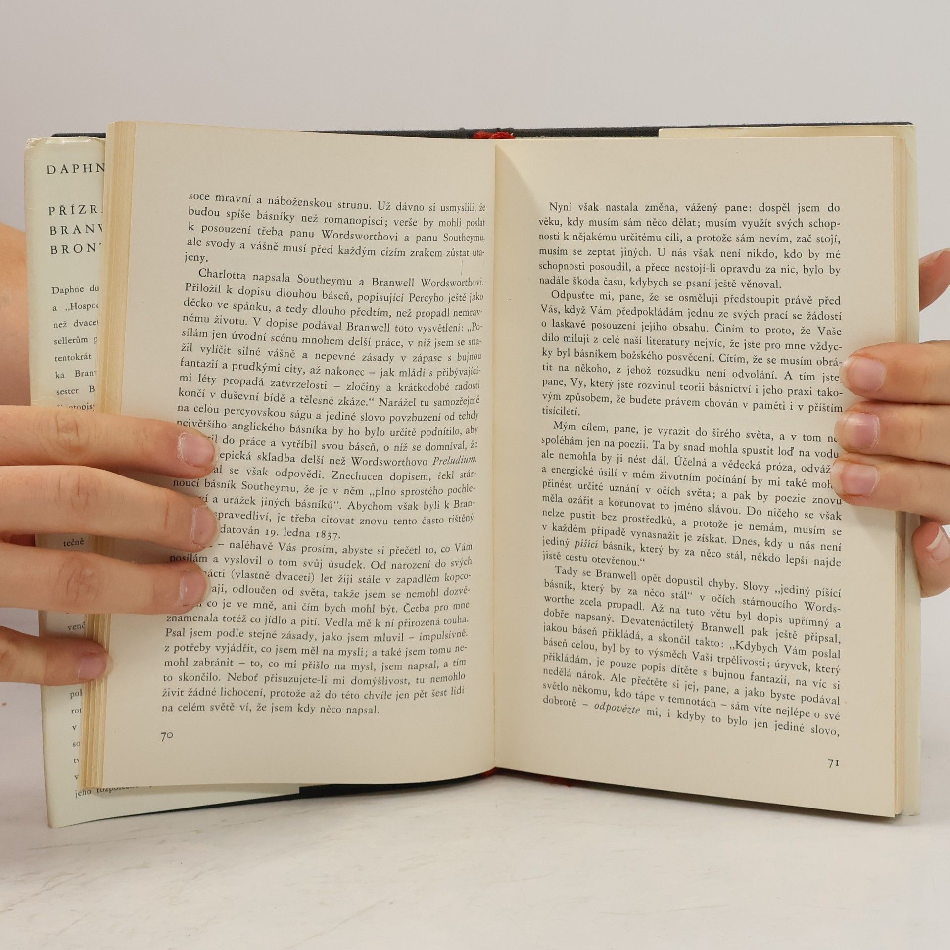 Daphne du Maurier Přízračný svět Branwella Brontëa