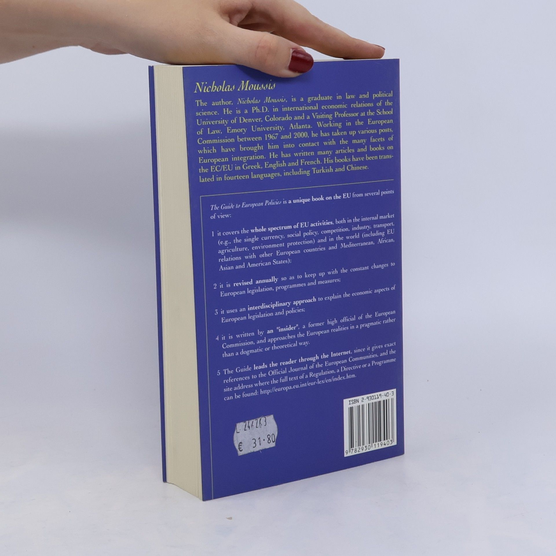 Nicholas Moussis Guide to European Policies 11th Revised Edition