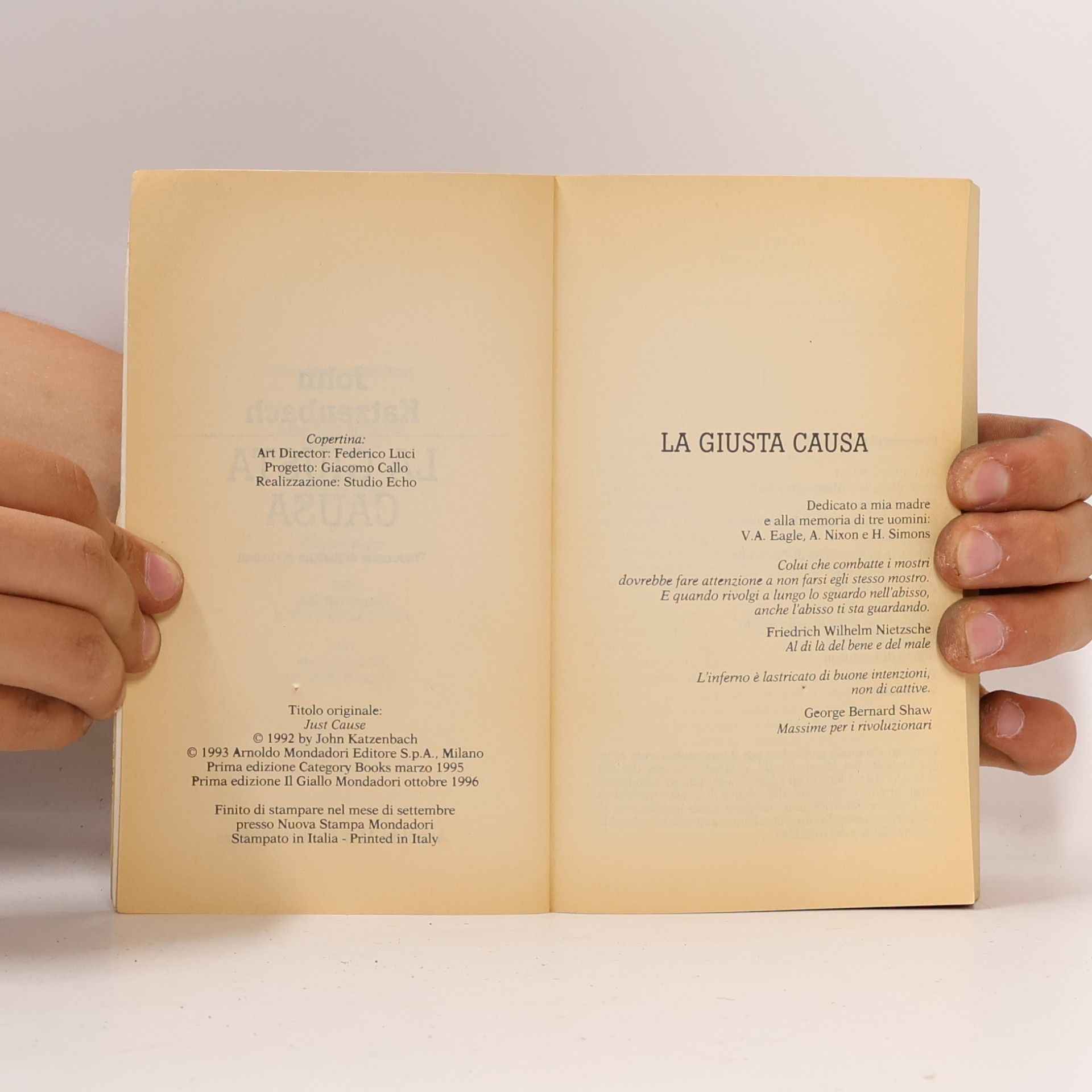 John Katzenbach La giusta causa