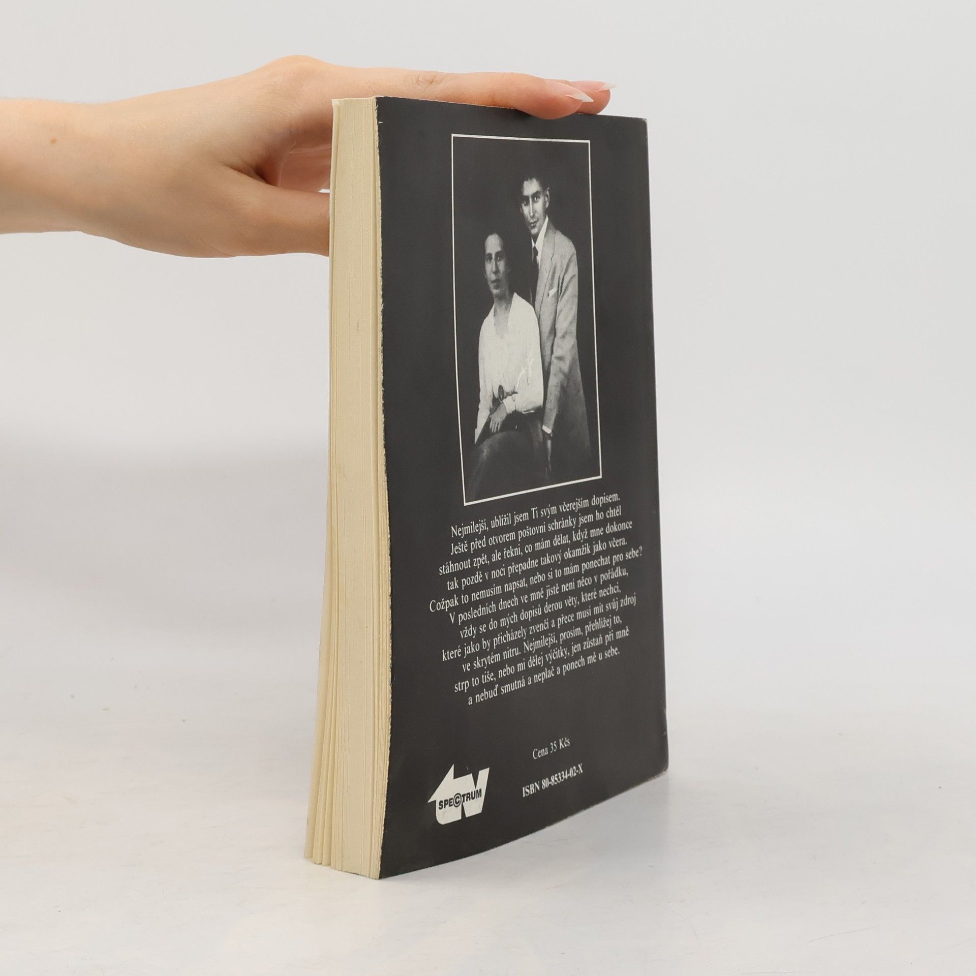 Franz Kafka Dopisy Felici: Výběr z listů