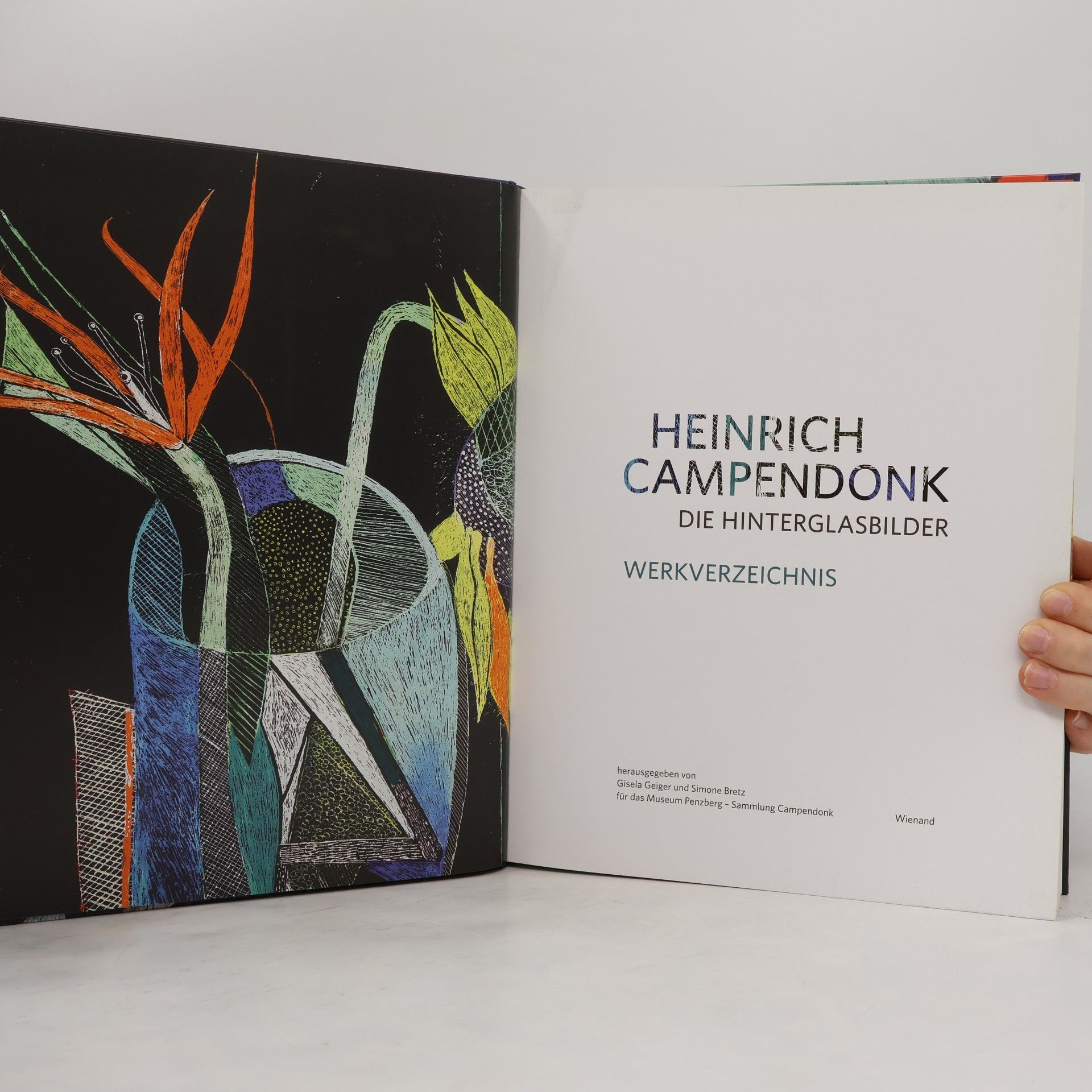 Gisela Geiger Heinrich Campendonk - die Hinterglasbilder