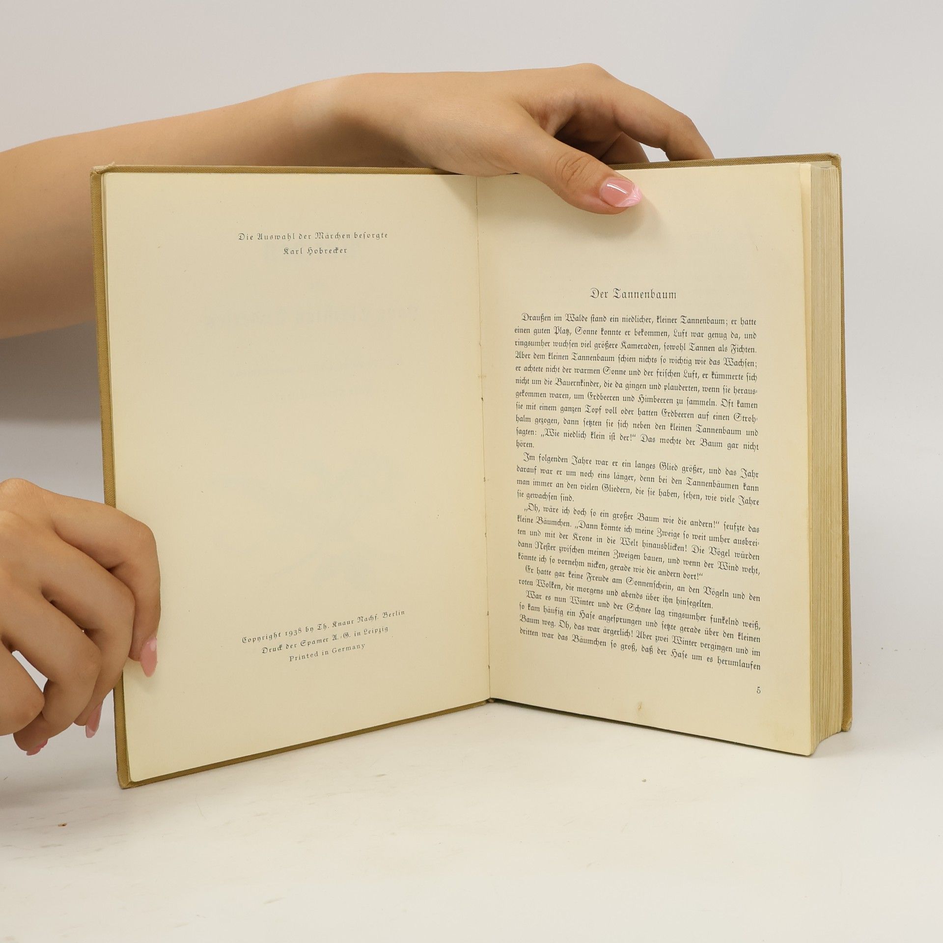 Hans Christian Andersen Märchen