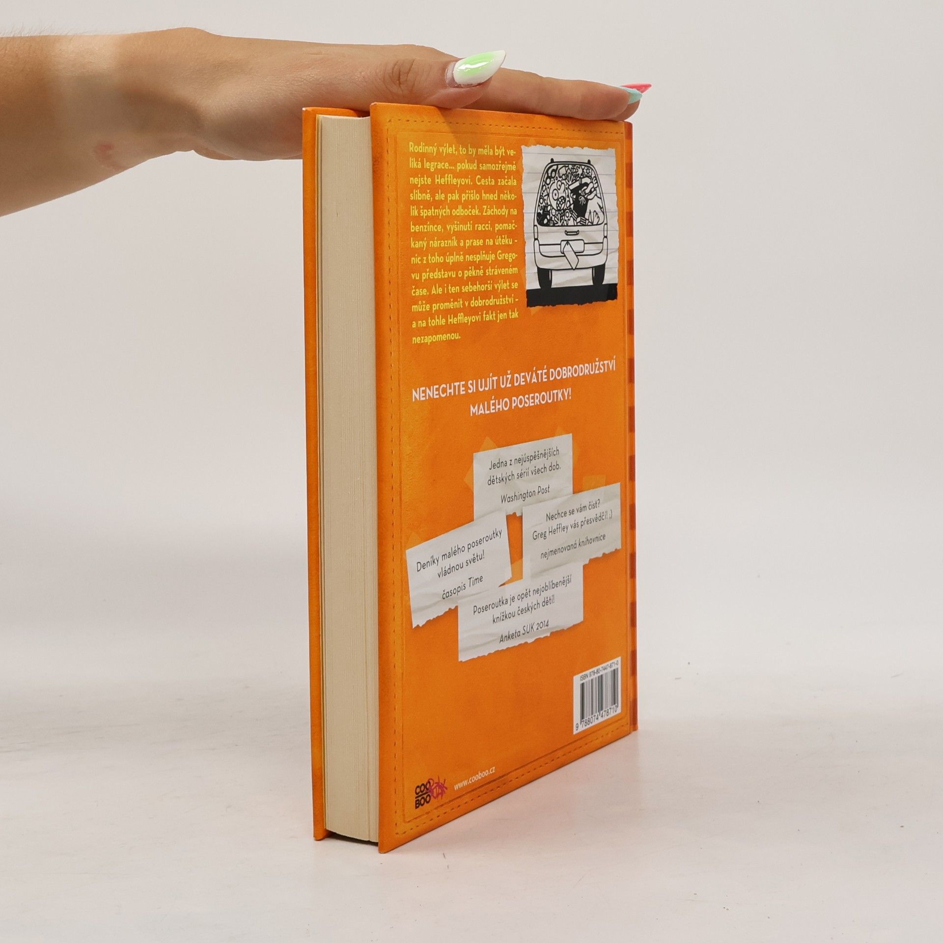 Jeff Kinney Deník malého poseroutky 9. Výlet za všechny peníze