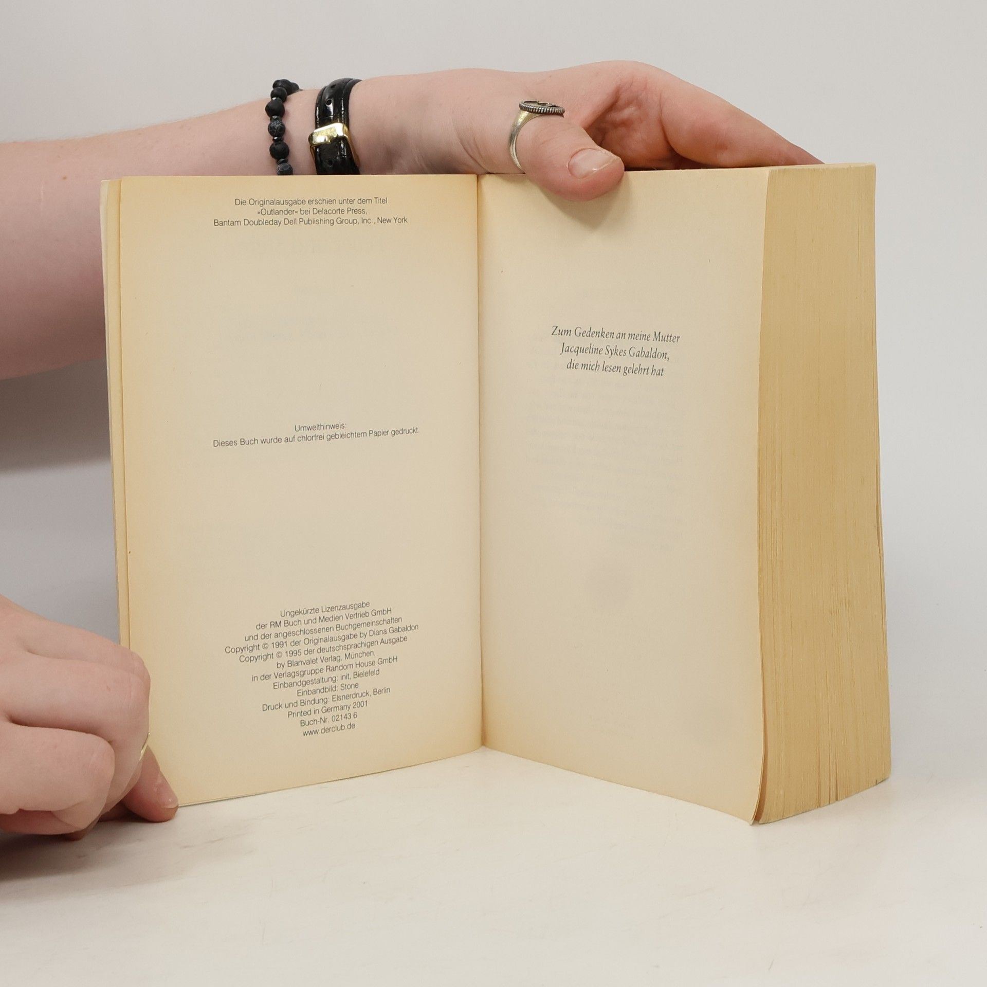 Diana Gabaldon Feuer und Stein