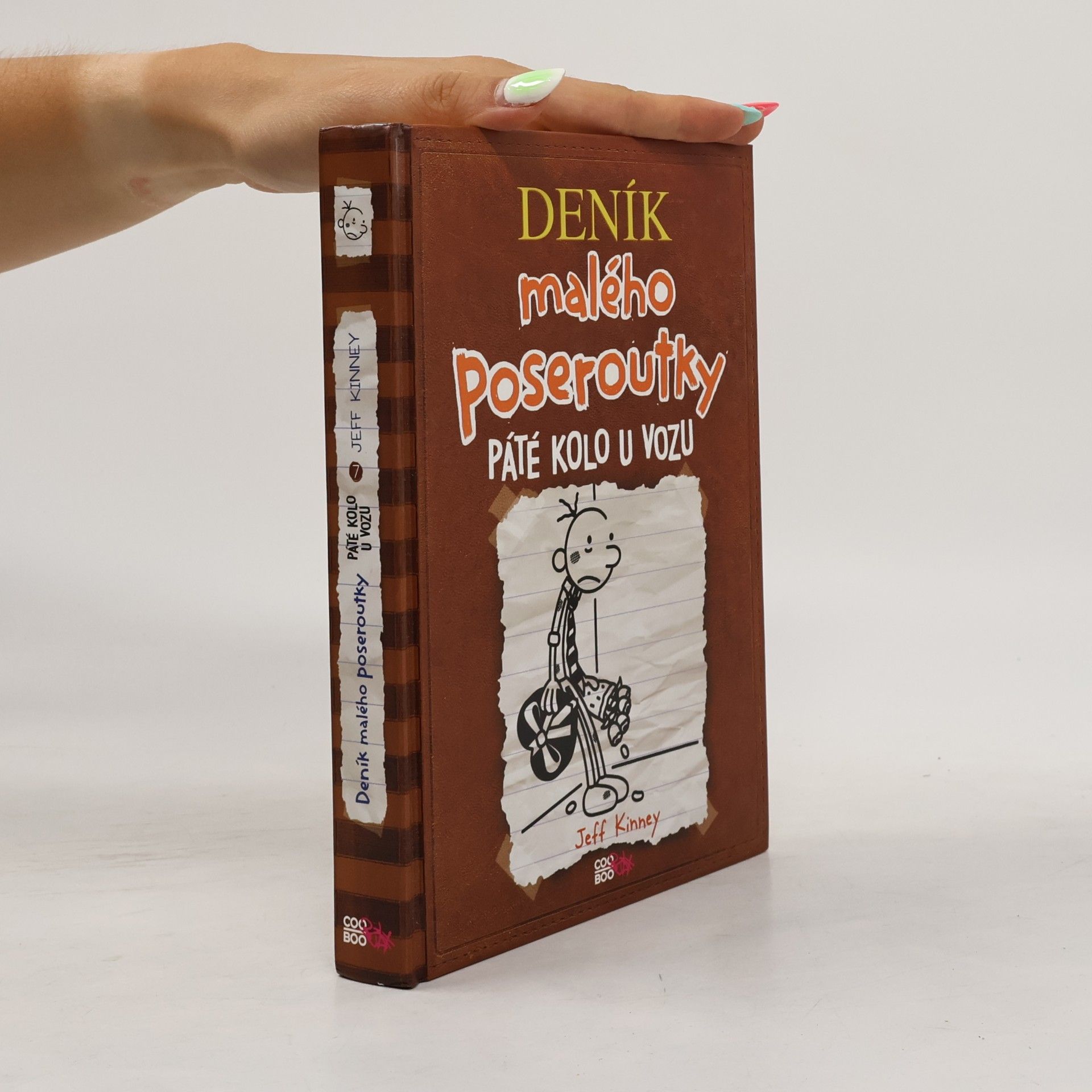 Jeff Kinney Deník malého poseroutky 7. Páté kolo u vozu