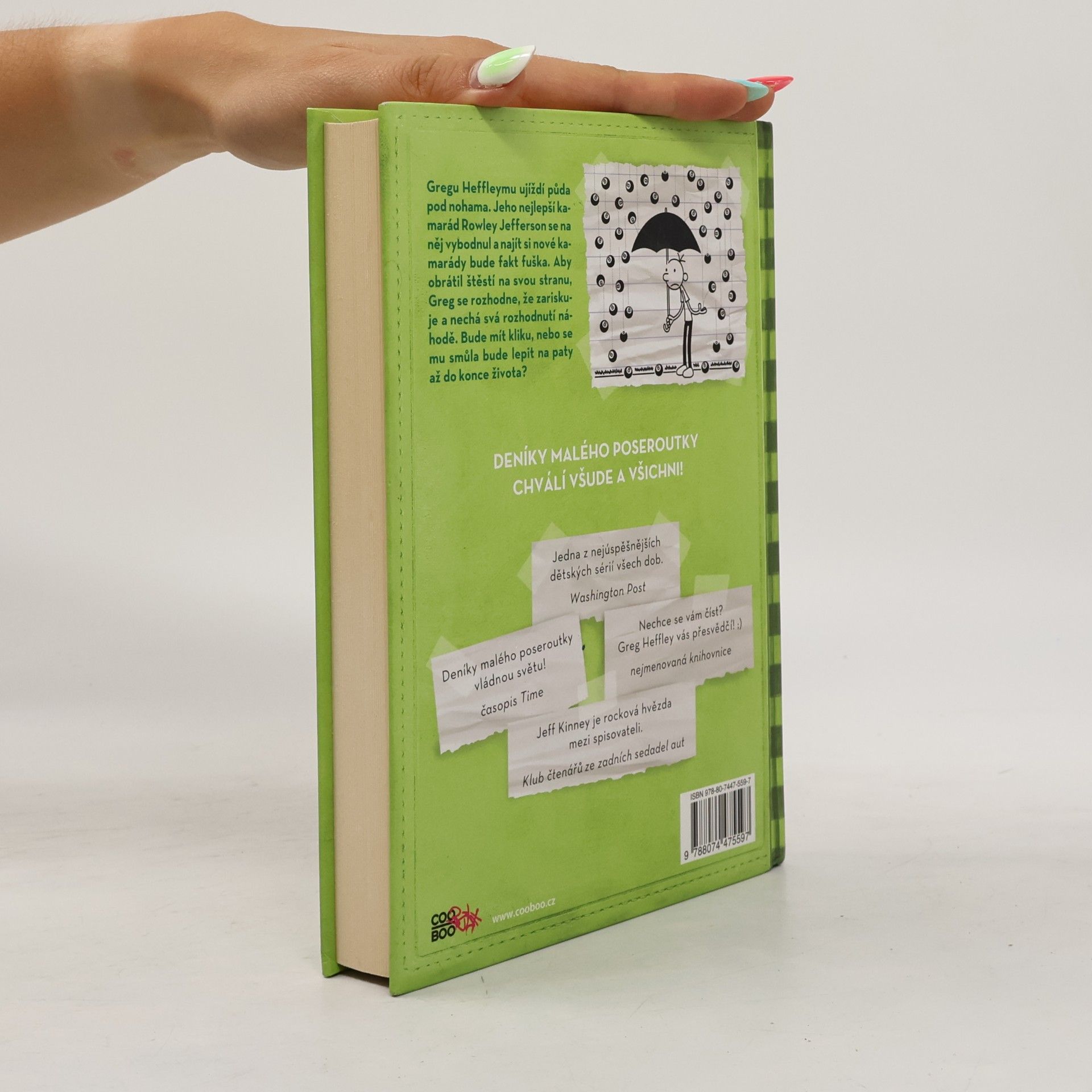 Jeff Kinney Deník malého poseroutky 8. Fakt smůla