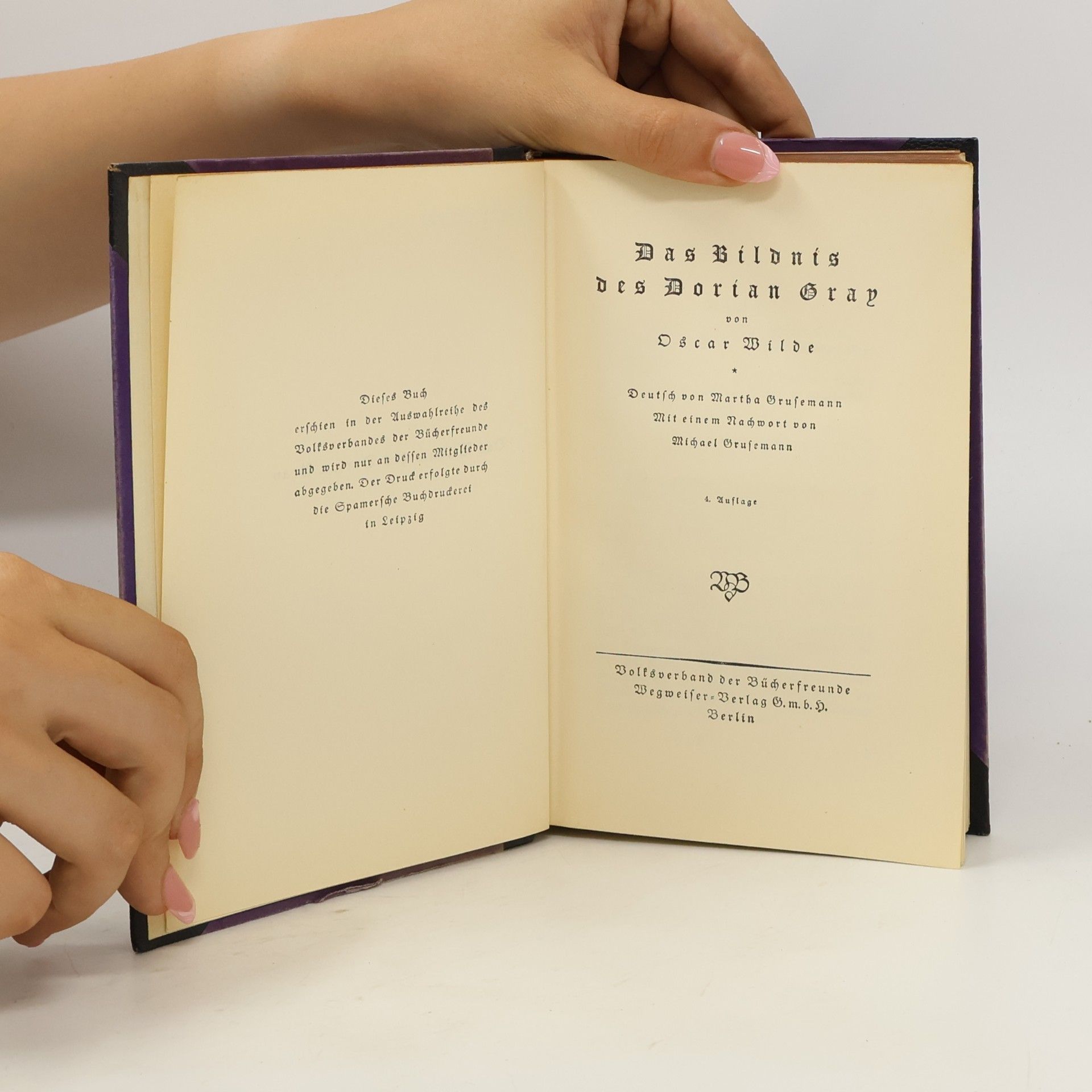 Oscar Wilde Das Bildnis des Dorian Gray