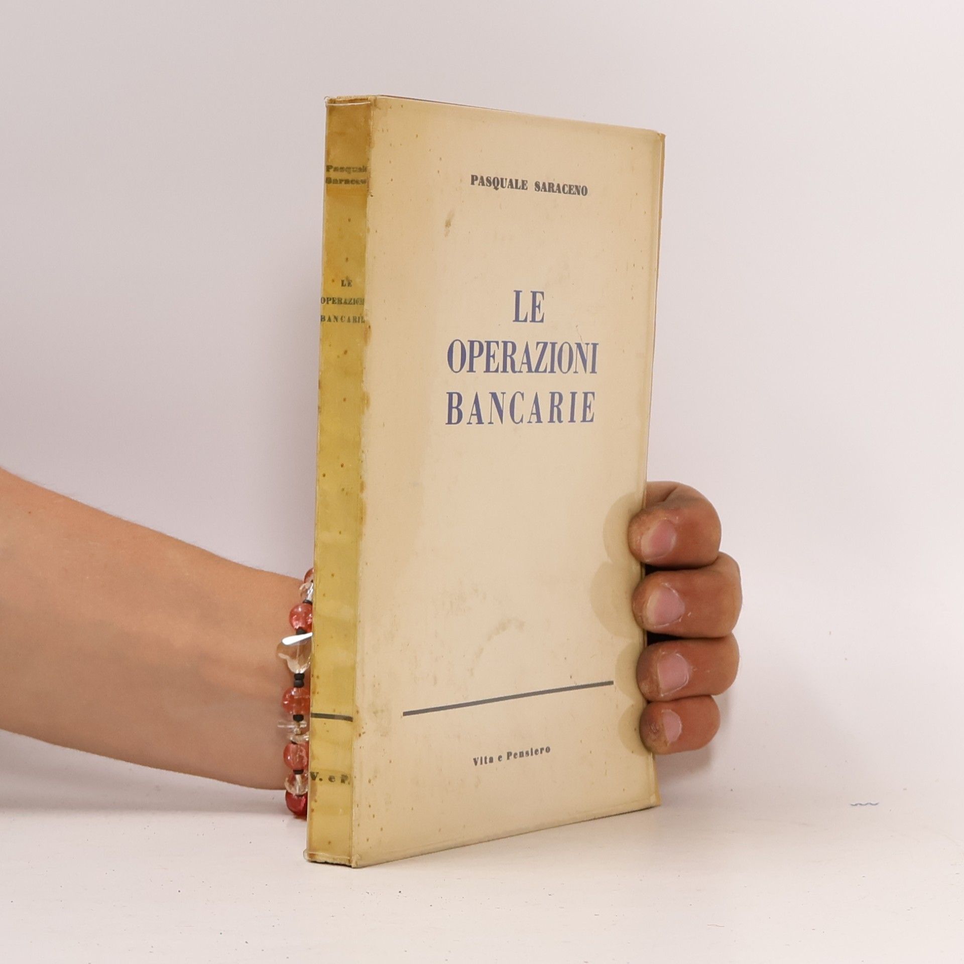 Pasquale Saraceno Le operazioni Bancarie