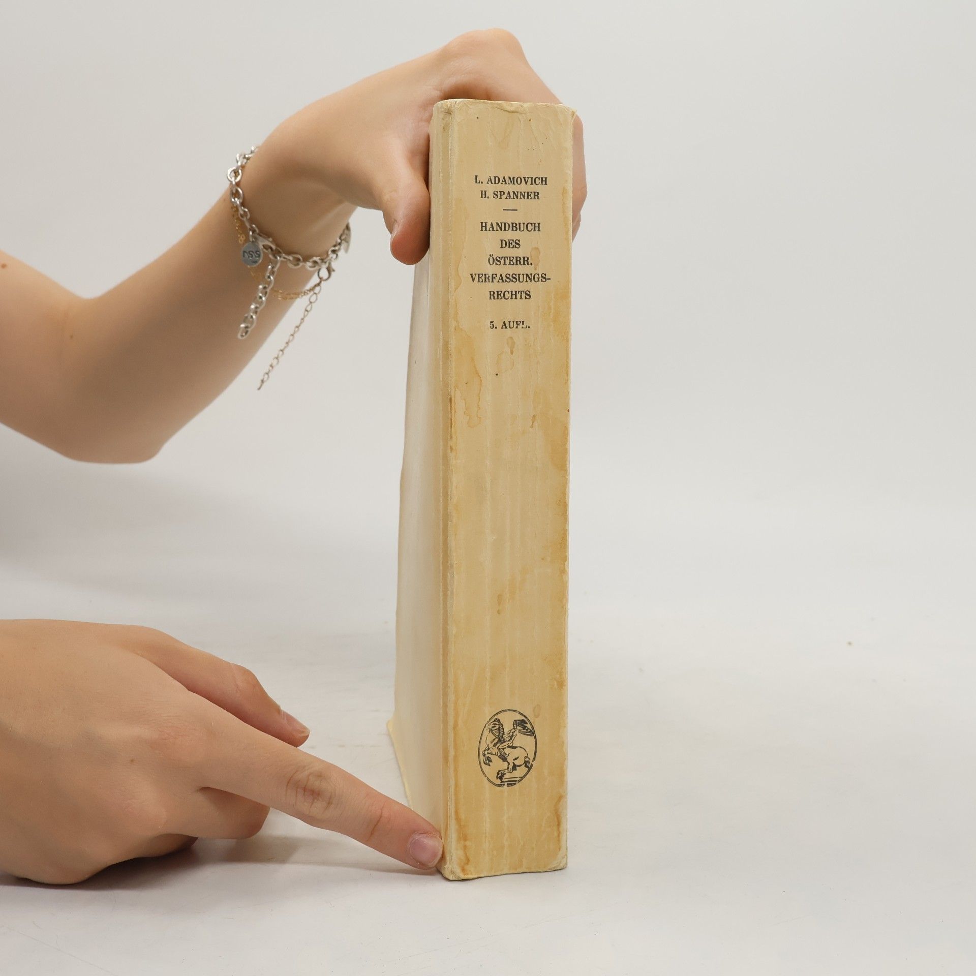Hans Spanner Handbuch Des Österreichischen Verfassungsrechts