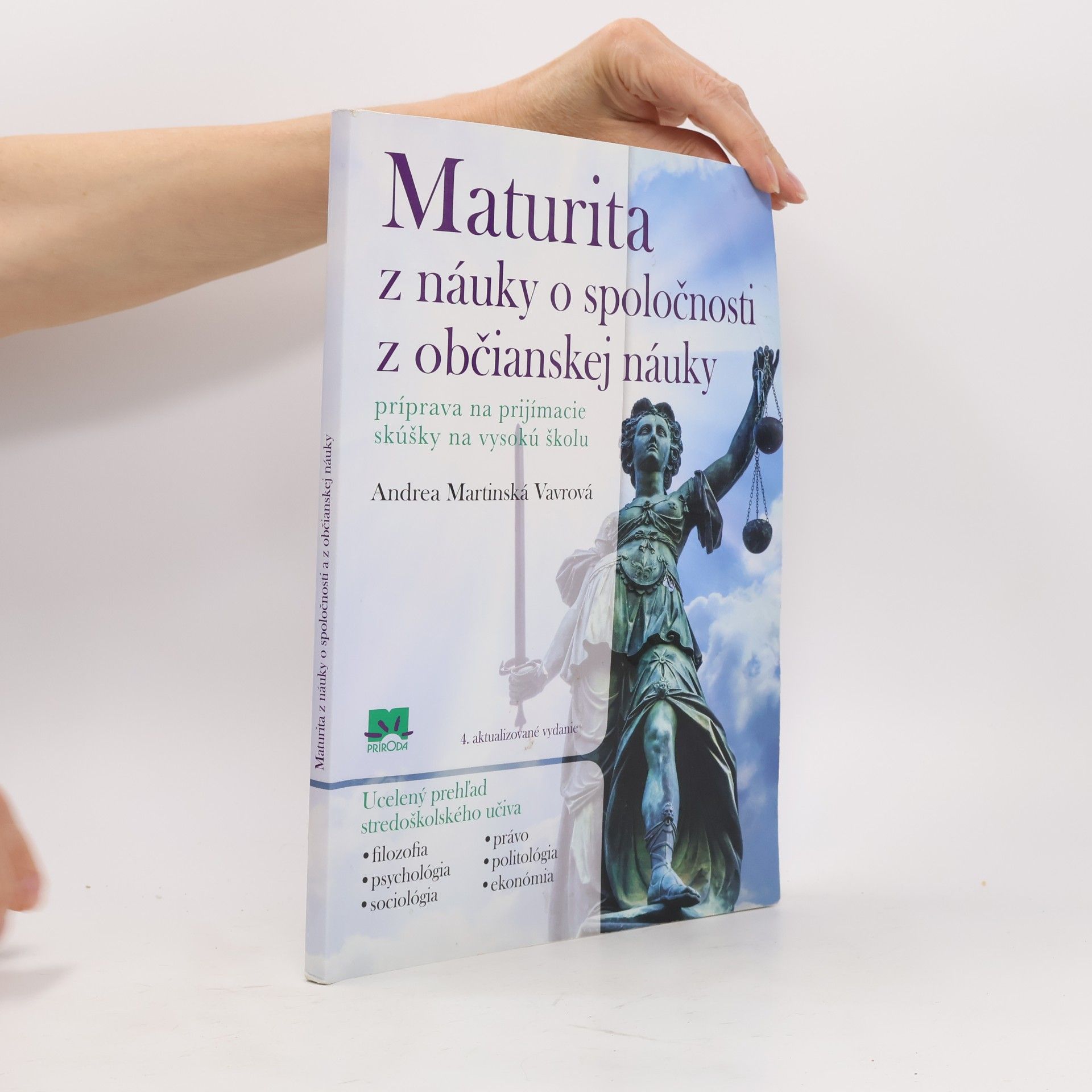 Andrea Martinská Vavrová Maturita z náuky o spoločnosti z občianskej náuky