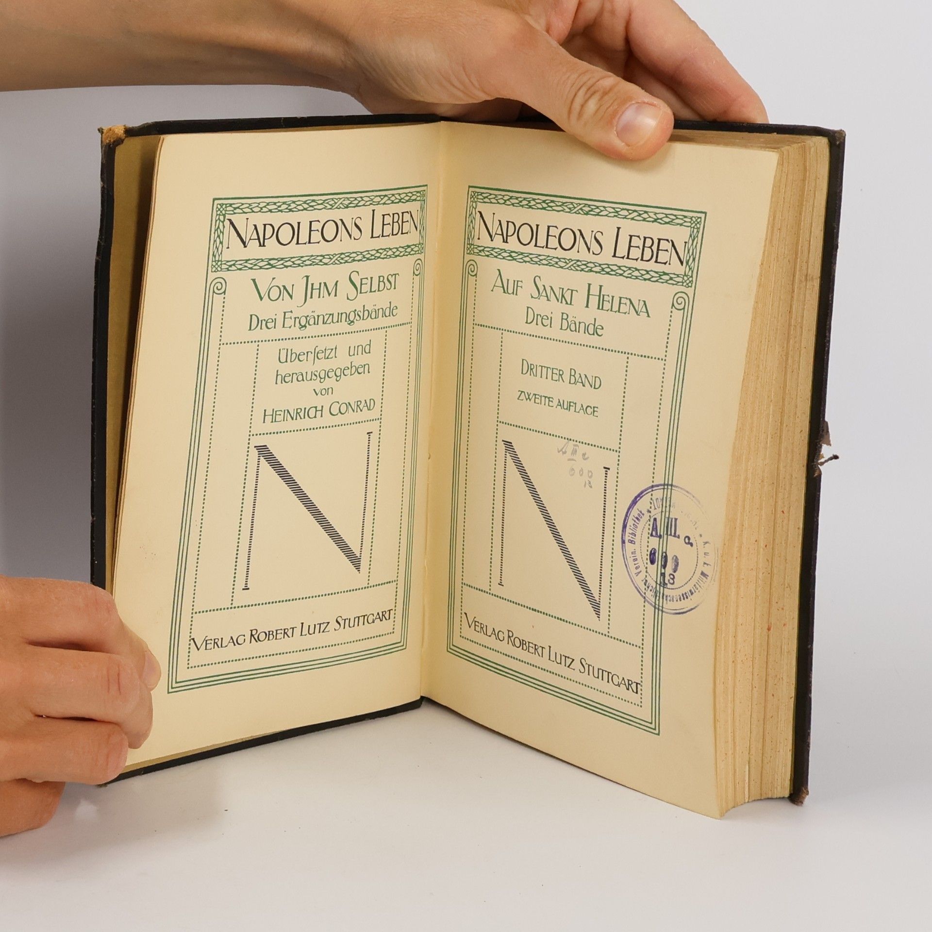 Heinrich Conrad Napoleons Leben III