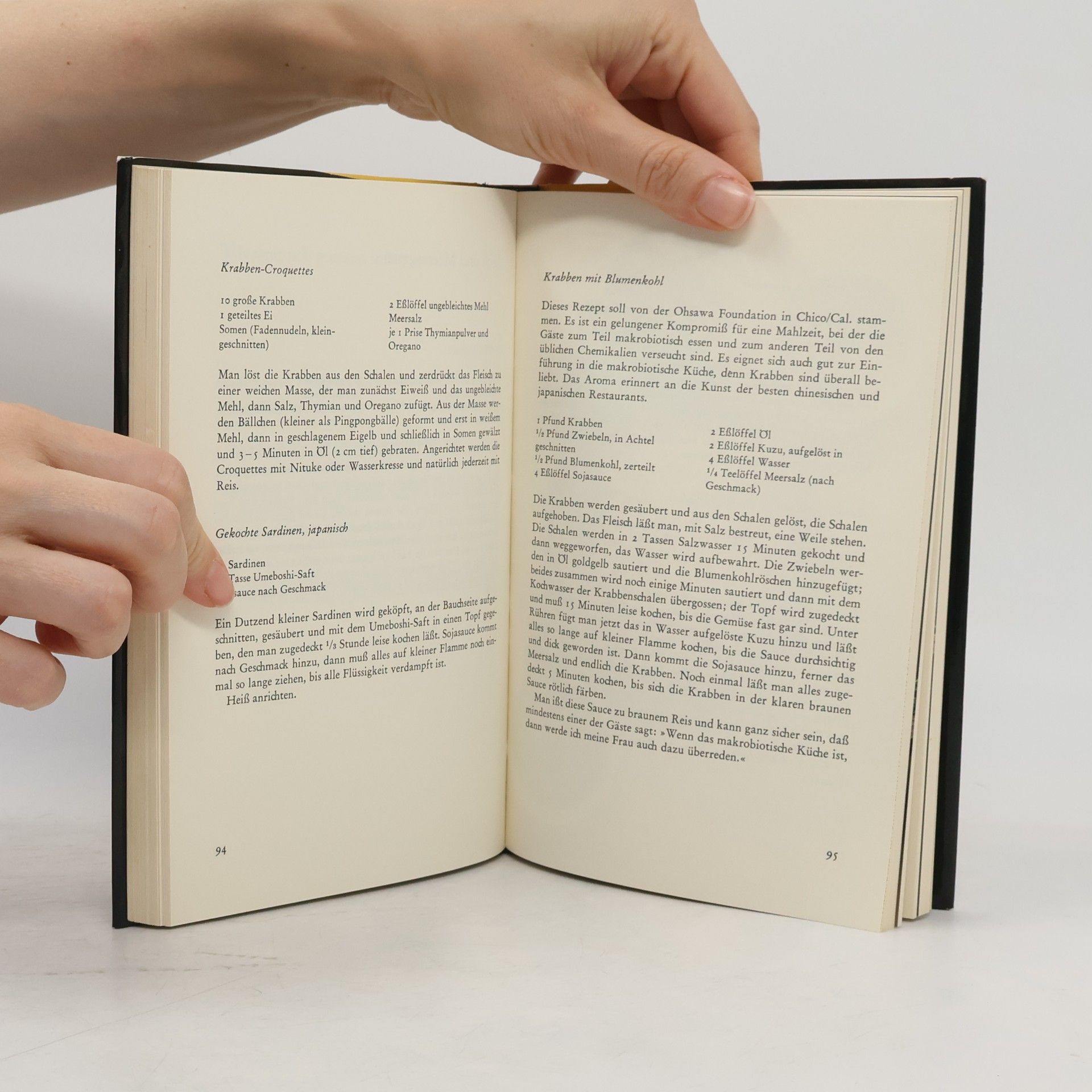 Michel Abehsera Der Makrobiotische Kochbuch