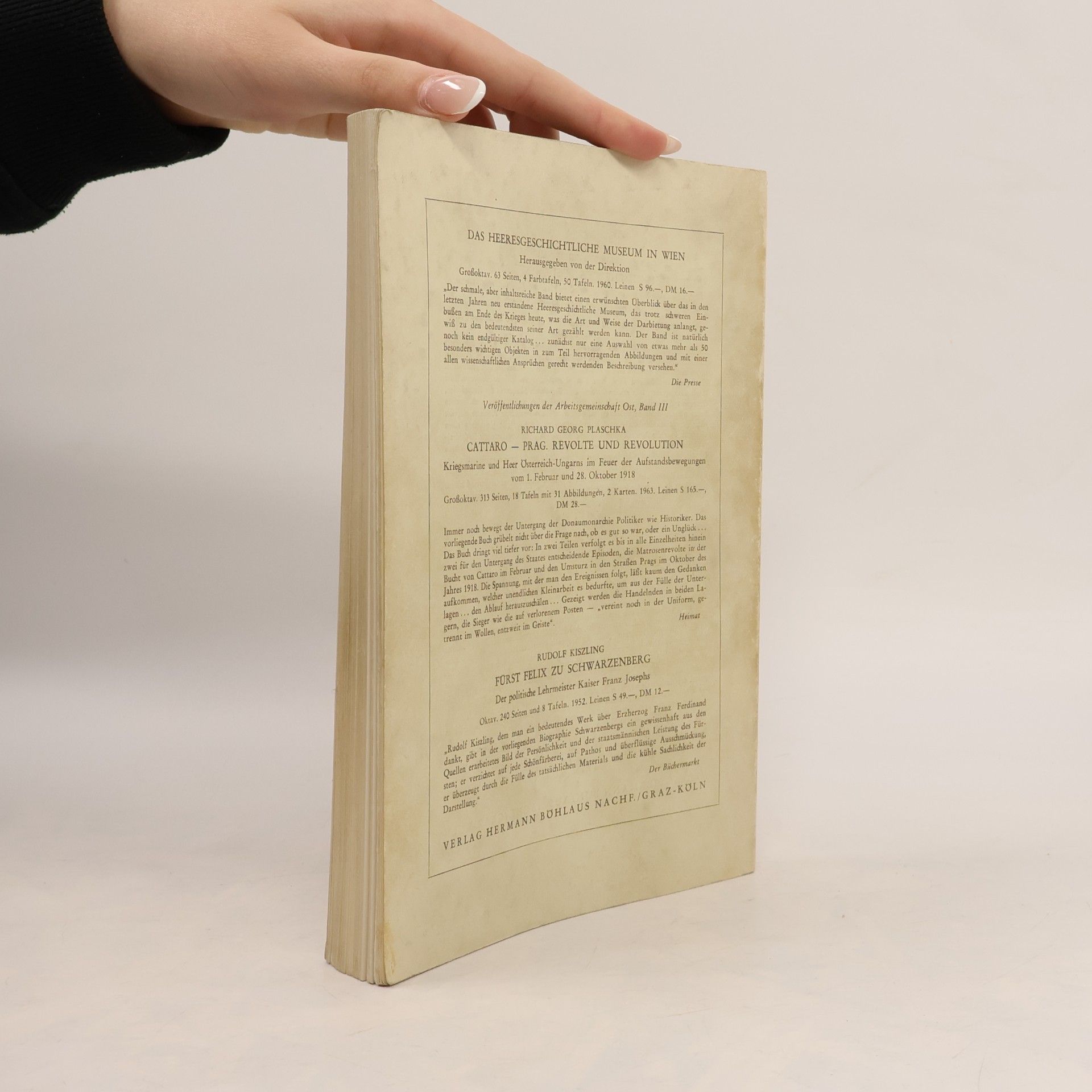 Autores varios Schriften des Heerescheschichtlichen Museums in Wien