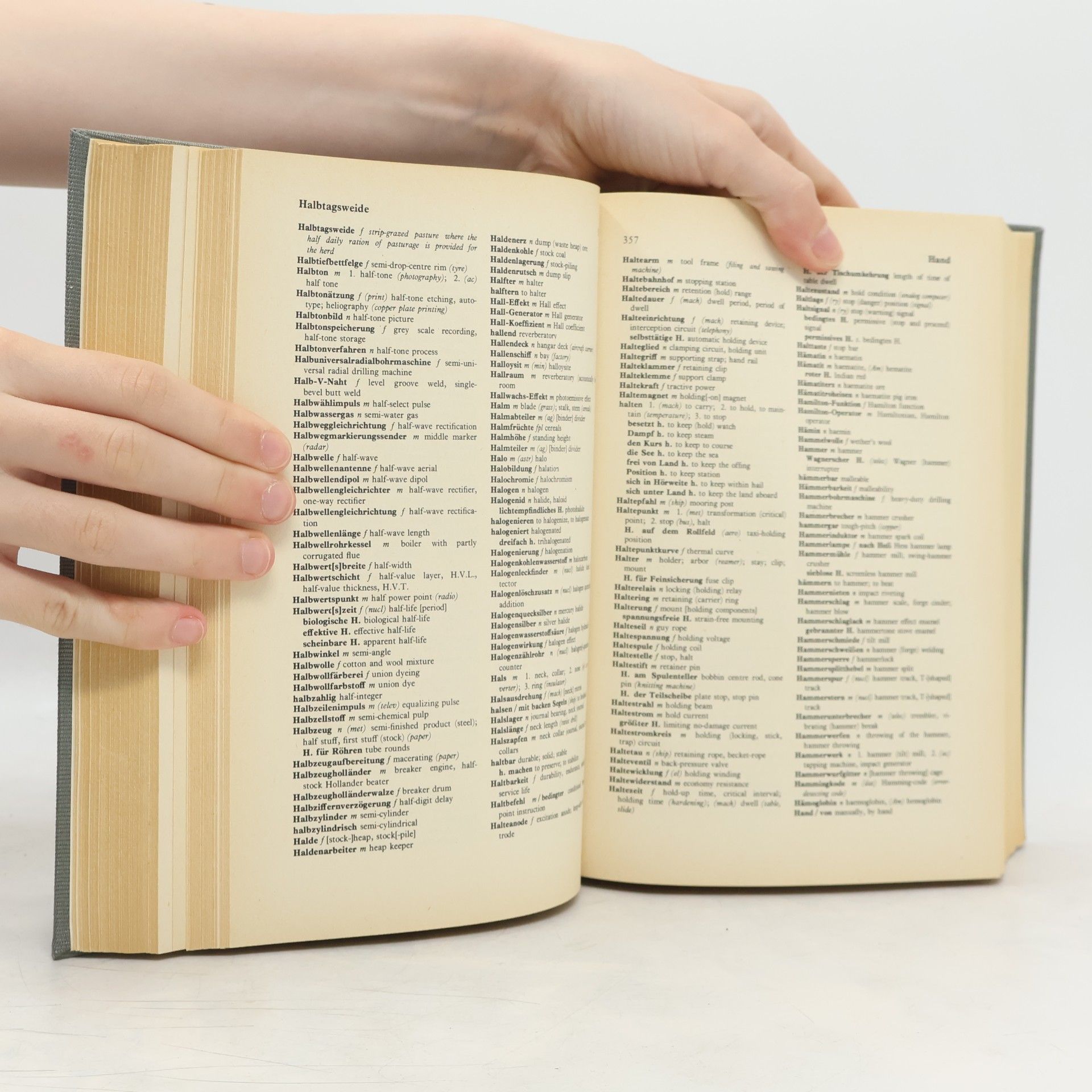 Rudolf Walther Polytechnisches Wörterbuch. Polytechnical Dictionary