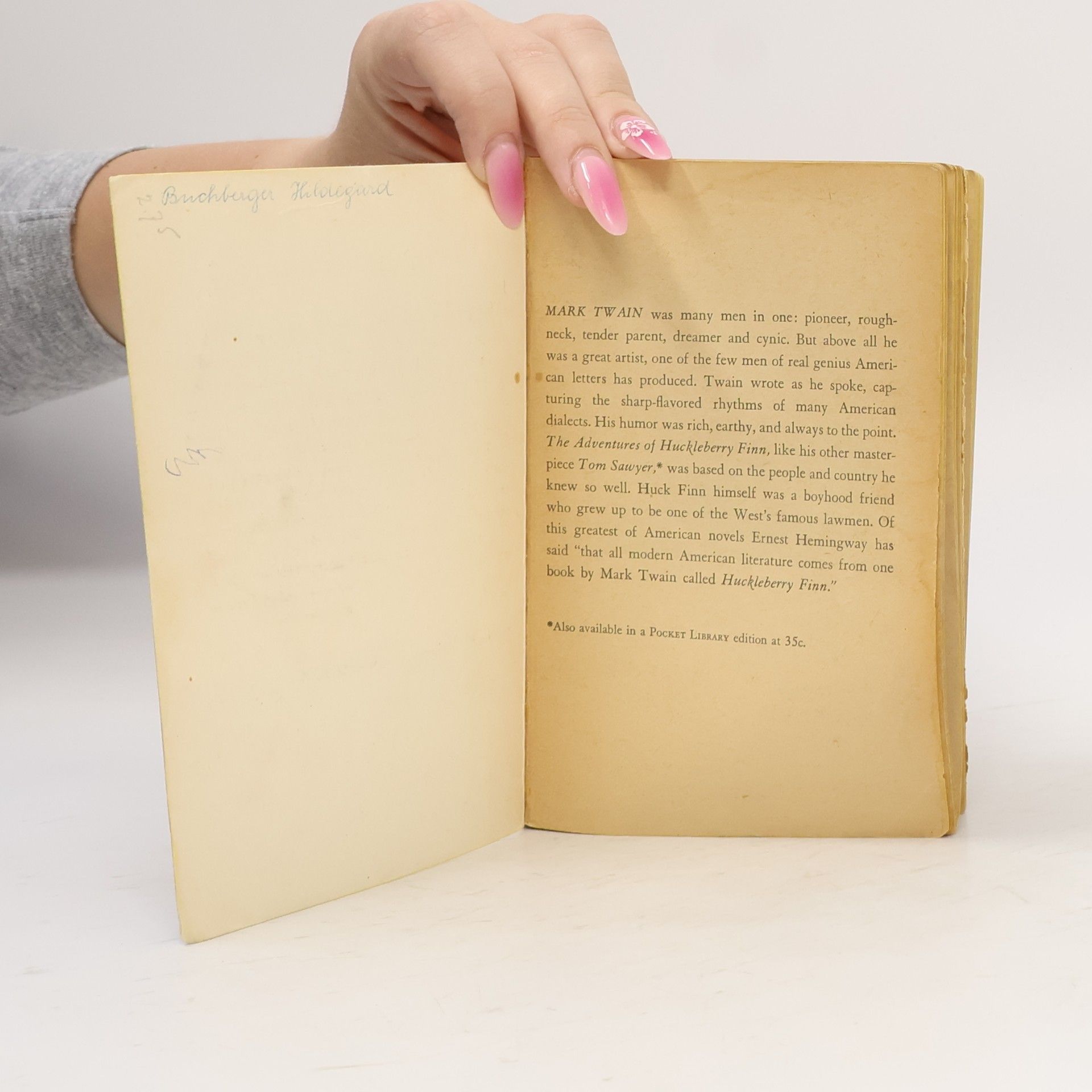 Mark Twain The Adventure of Huckleberry Finn