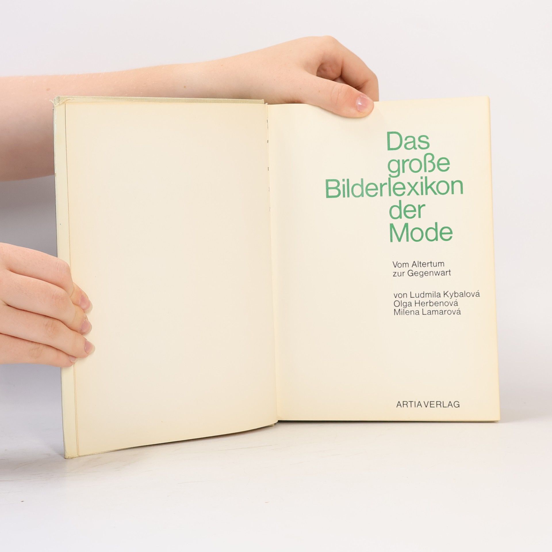 Milena Lamarová Das grosse Bilderlexikon der Mode vom Altertum zur Gegenwart