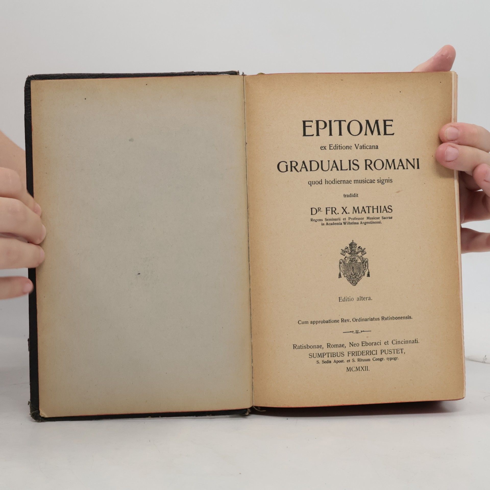 Fr. X. Mathias Epitome. Gradualis Romani