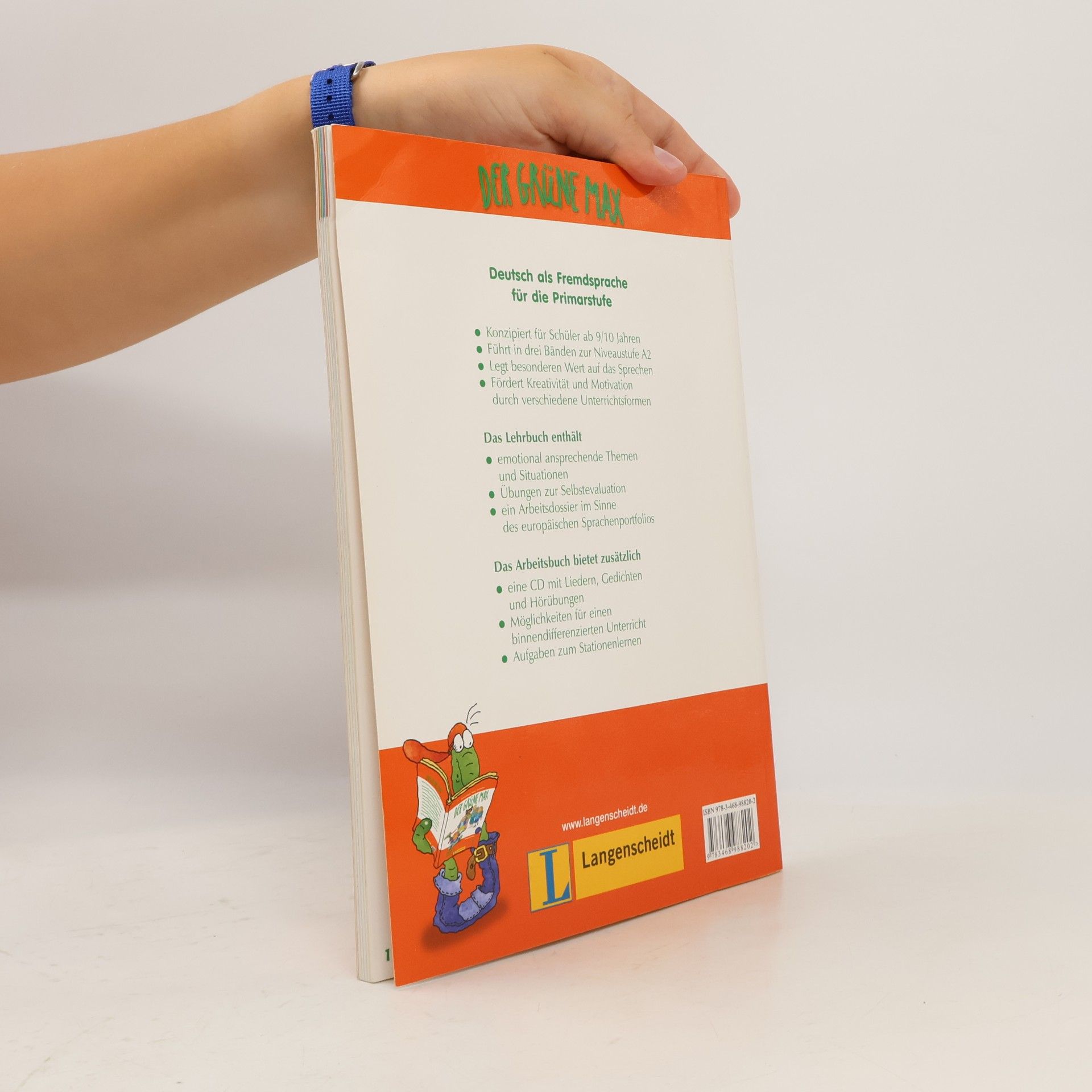 Elżbieta KrulakKempisty Der grüne Max : Deutsch als Fremdsprache für die Primarstufe. Lehrbuch 1