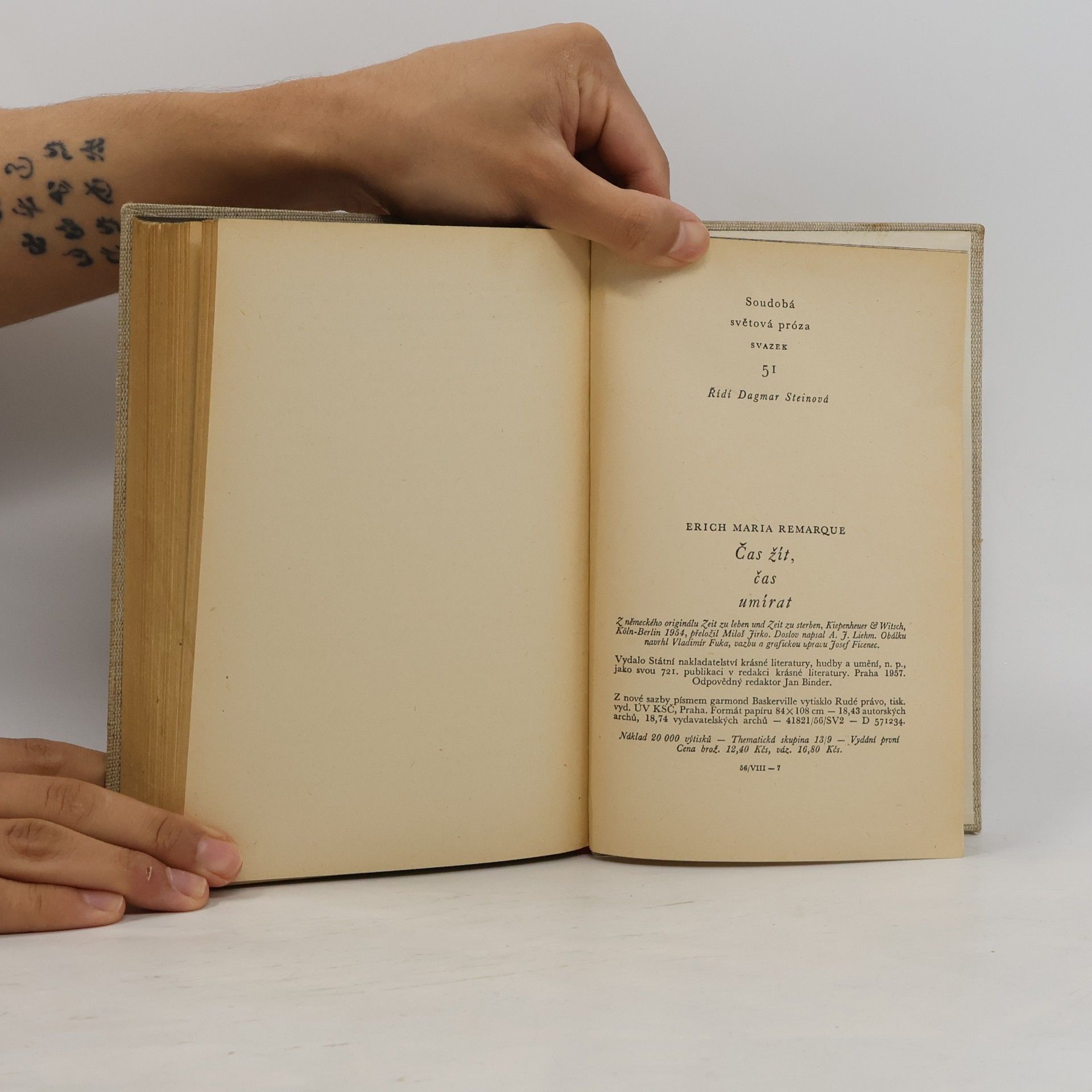 Erich Maria Remarque Čas žít, čas umírat