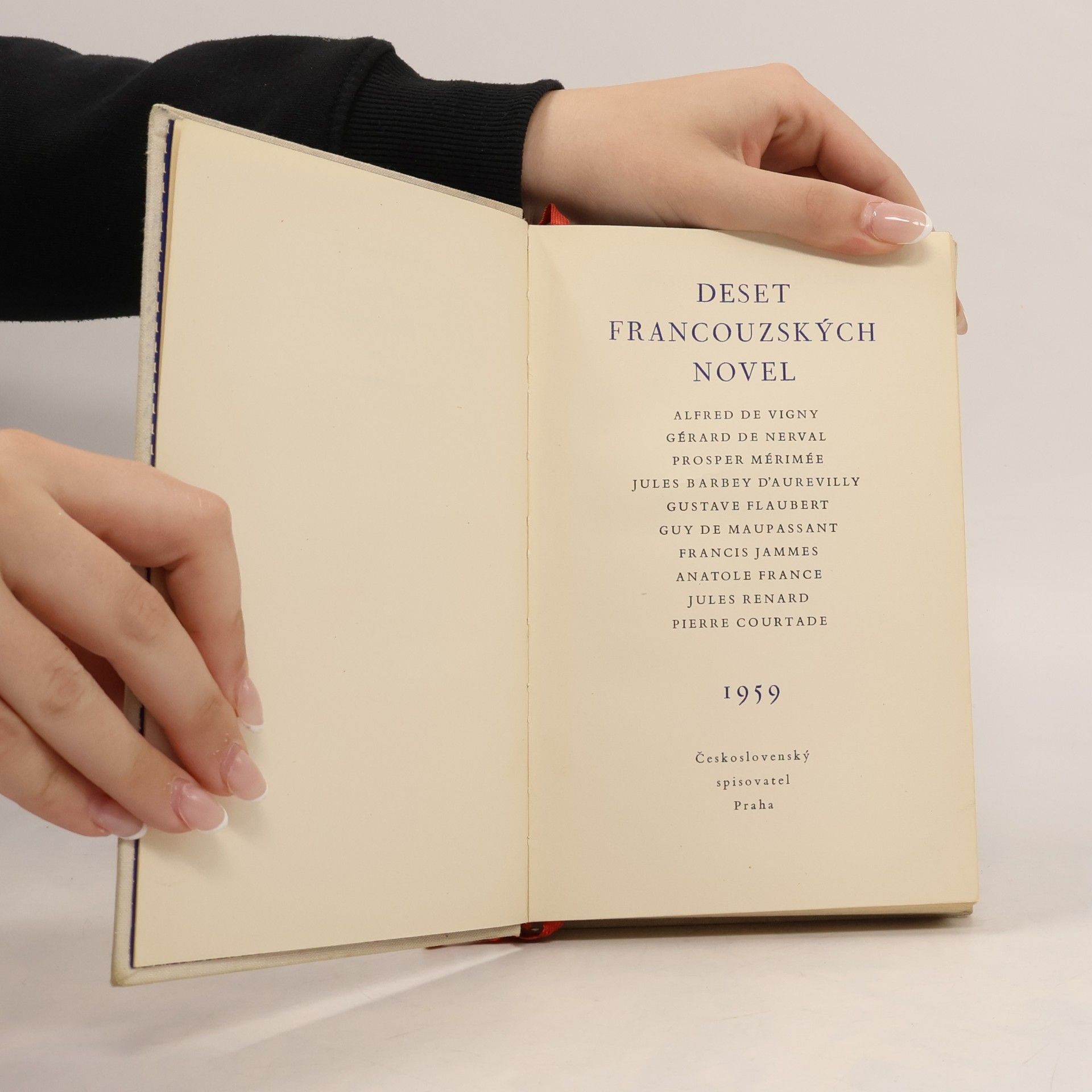 Alfred de Vigny Deset francouzských novel