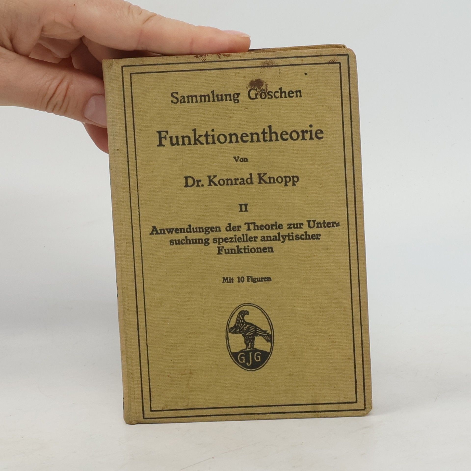 Konrad Knopp Funktionentheorie II