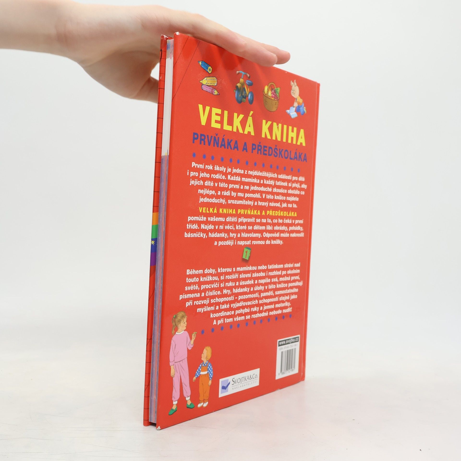Various authors Velká kniha prvňáka a předškoláka