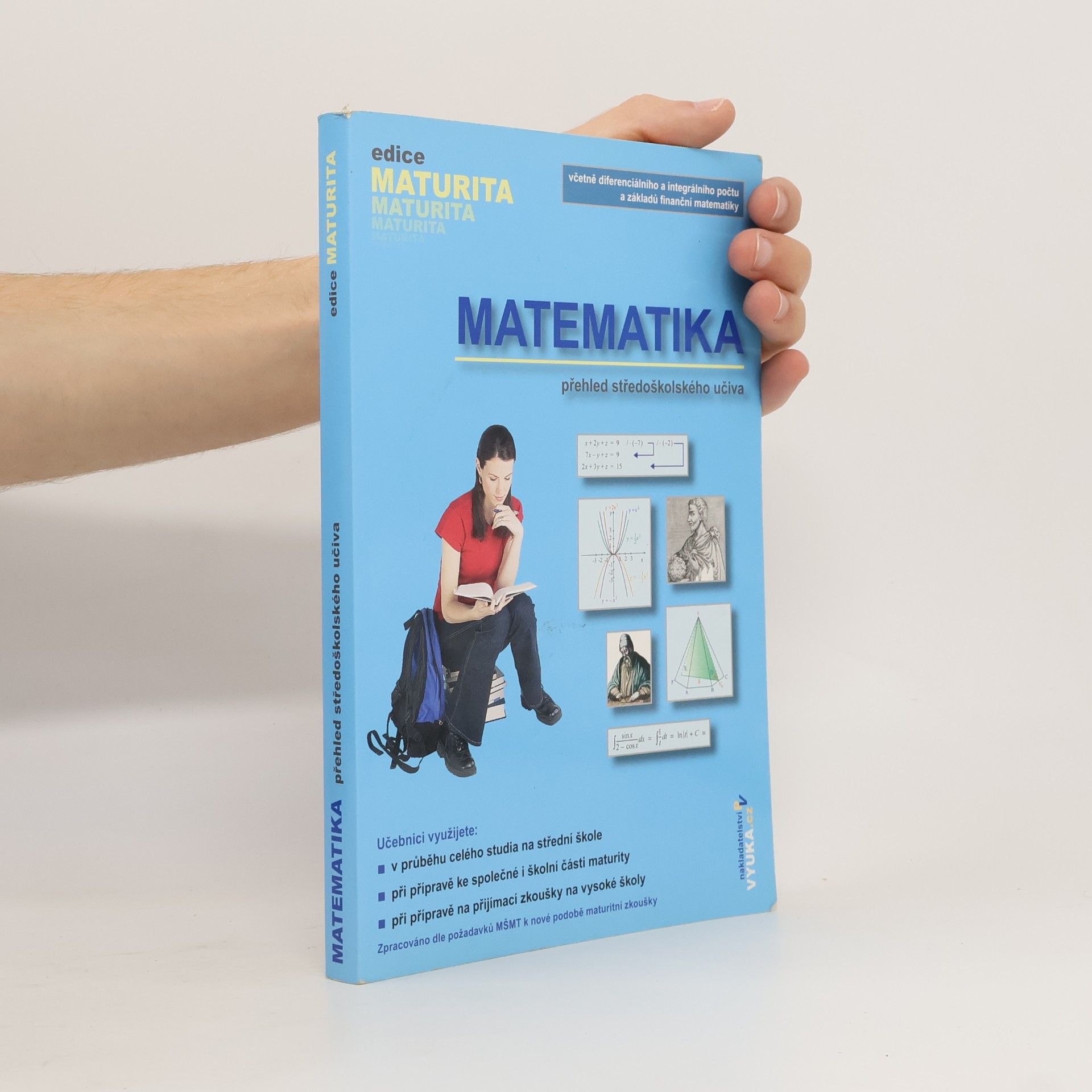 Eva Cibulková Matematika : přehled středoškolského učiva