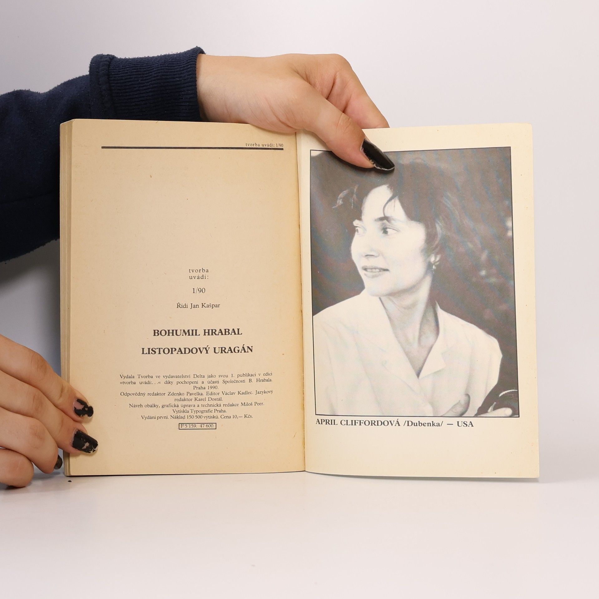 Bohumil Hrabal Listopadový uragán