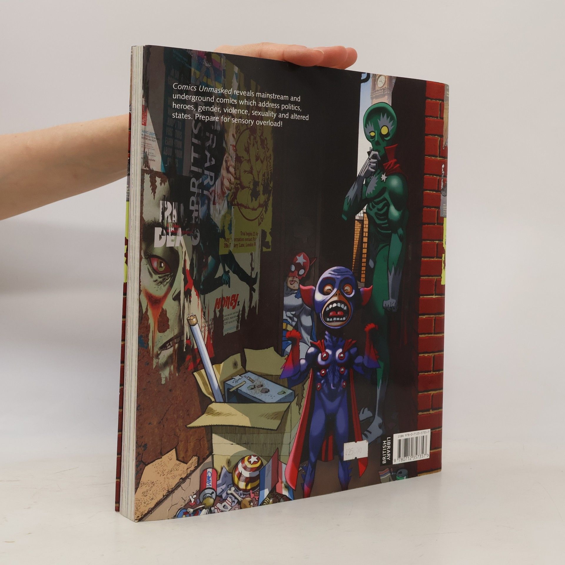 Paul Gravett Comics Unmasked: Art and Anarchy in the UK