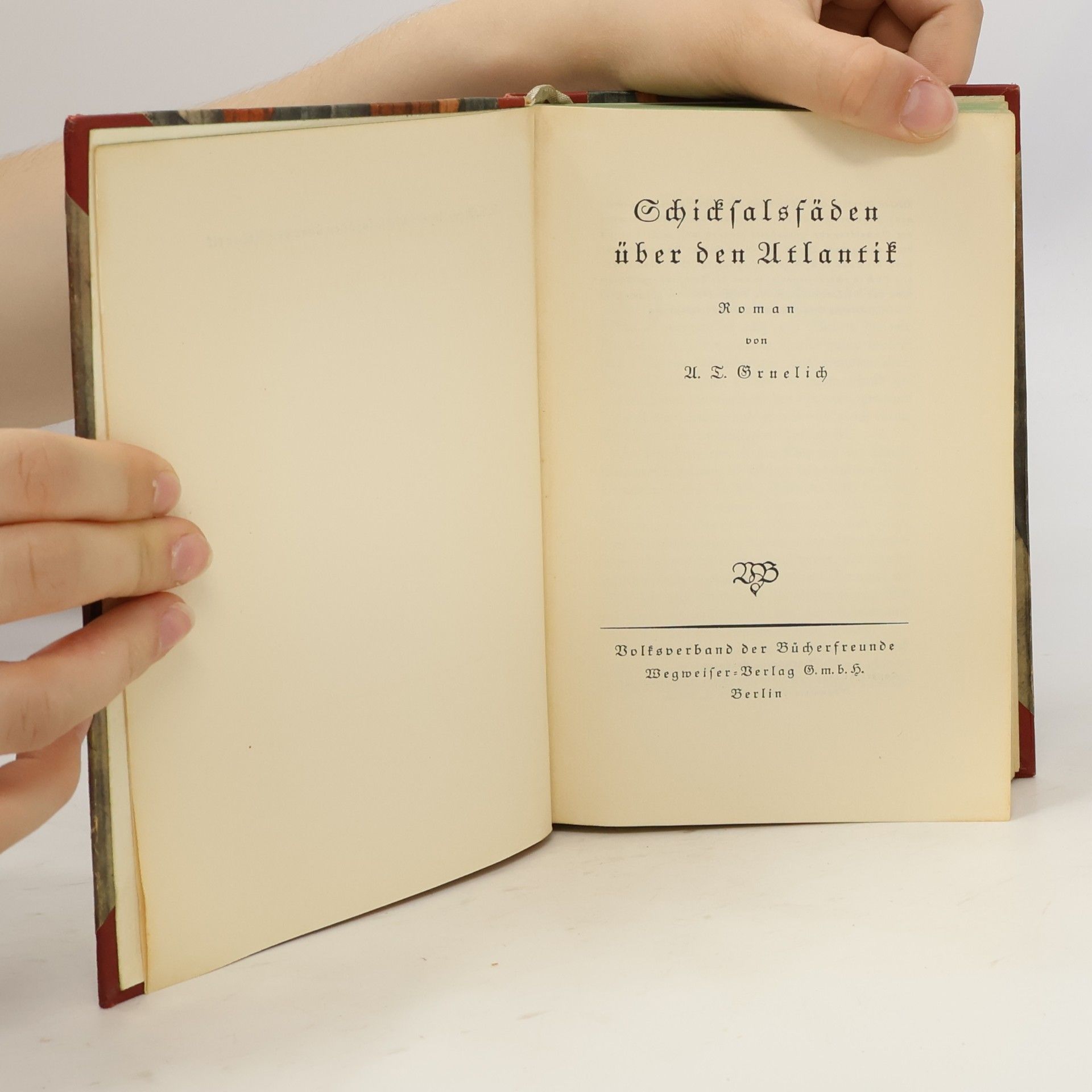 A. T. Gruelich Schicksalsfäden über den Atlantik